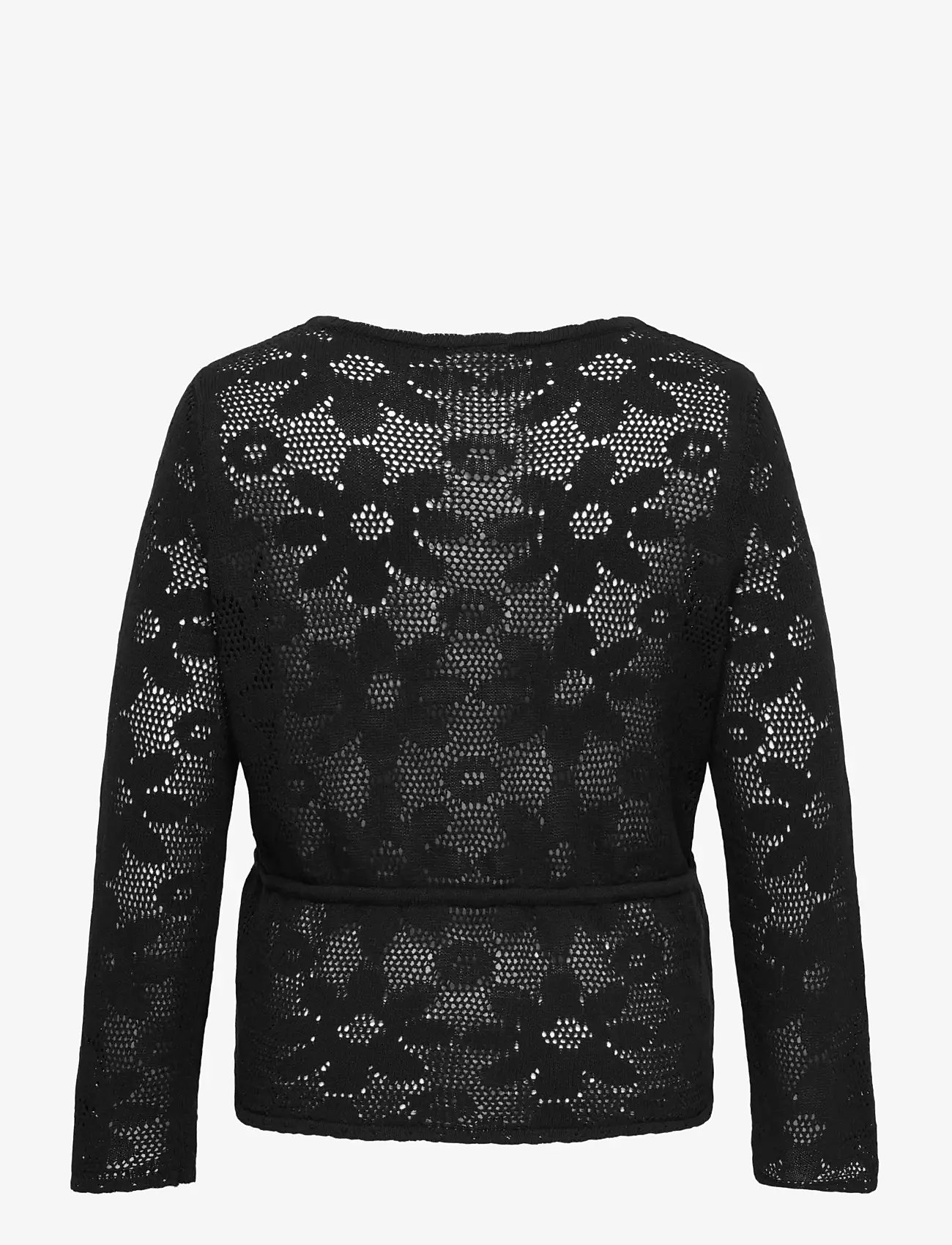 ONLY Carmakoma - CARISABELLA LIFE NEW LS FITTED CARDI KNT - cardigans - black - 2