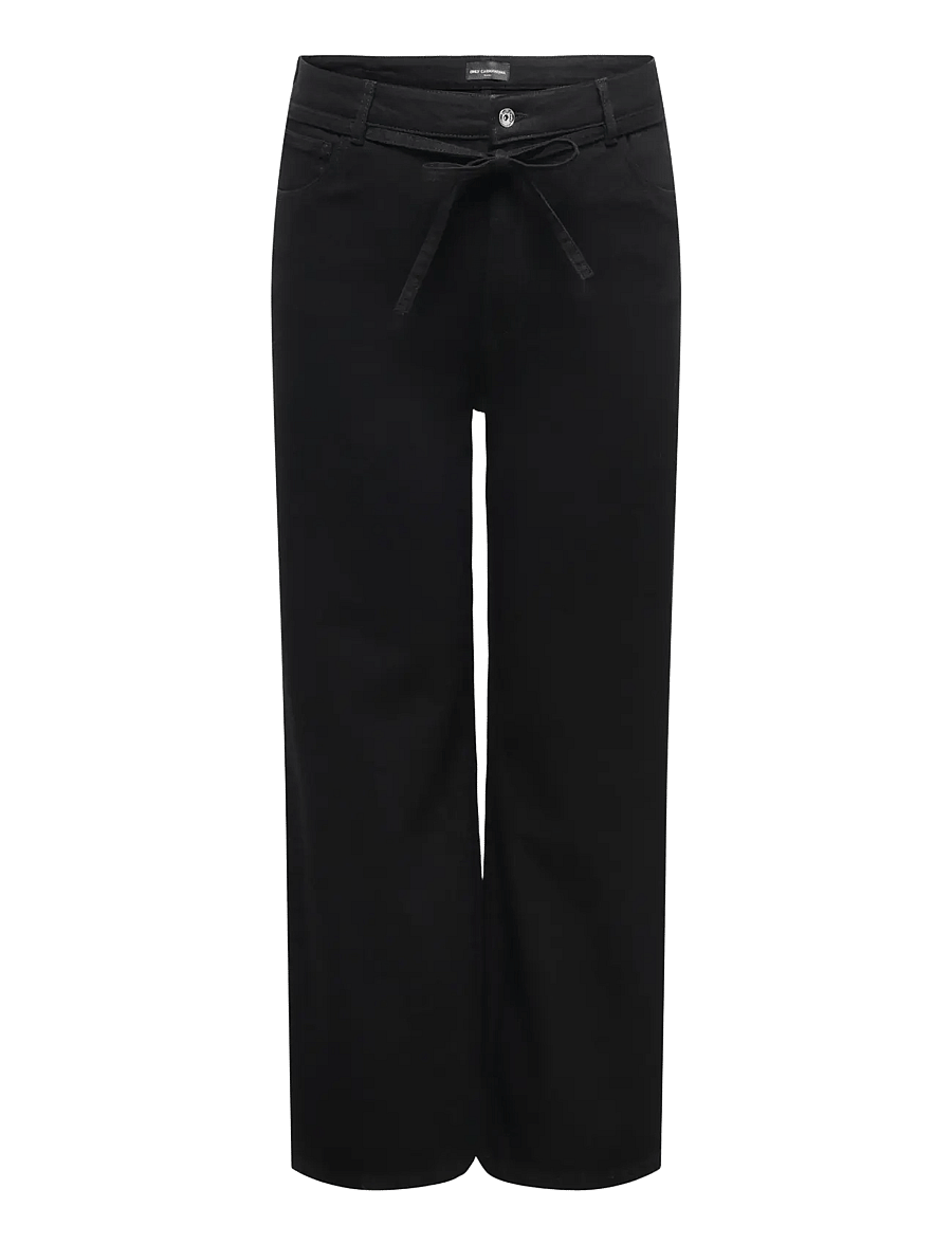 ONLY Carmakoma - CARGIANNA MW STRAIGHT AZ756 DNM NOOS - black denim - 1