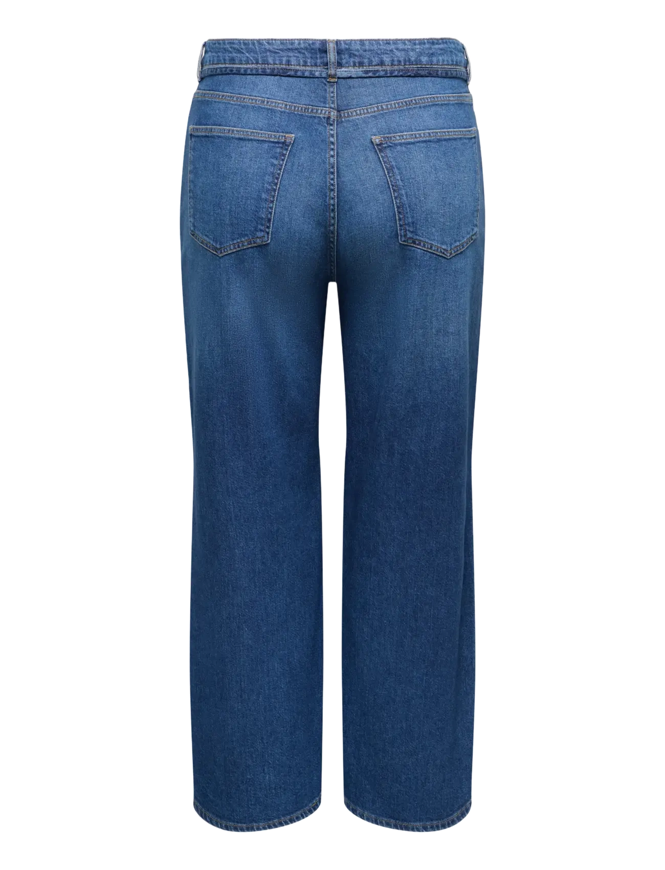 ONLY Carmakoma - CARGIANNA MW STRAIGHT DNM BOX NOOS - sirge säärega teksad - dark blue denim - 2