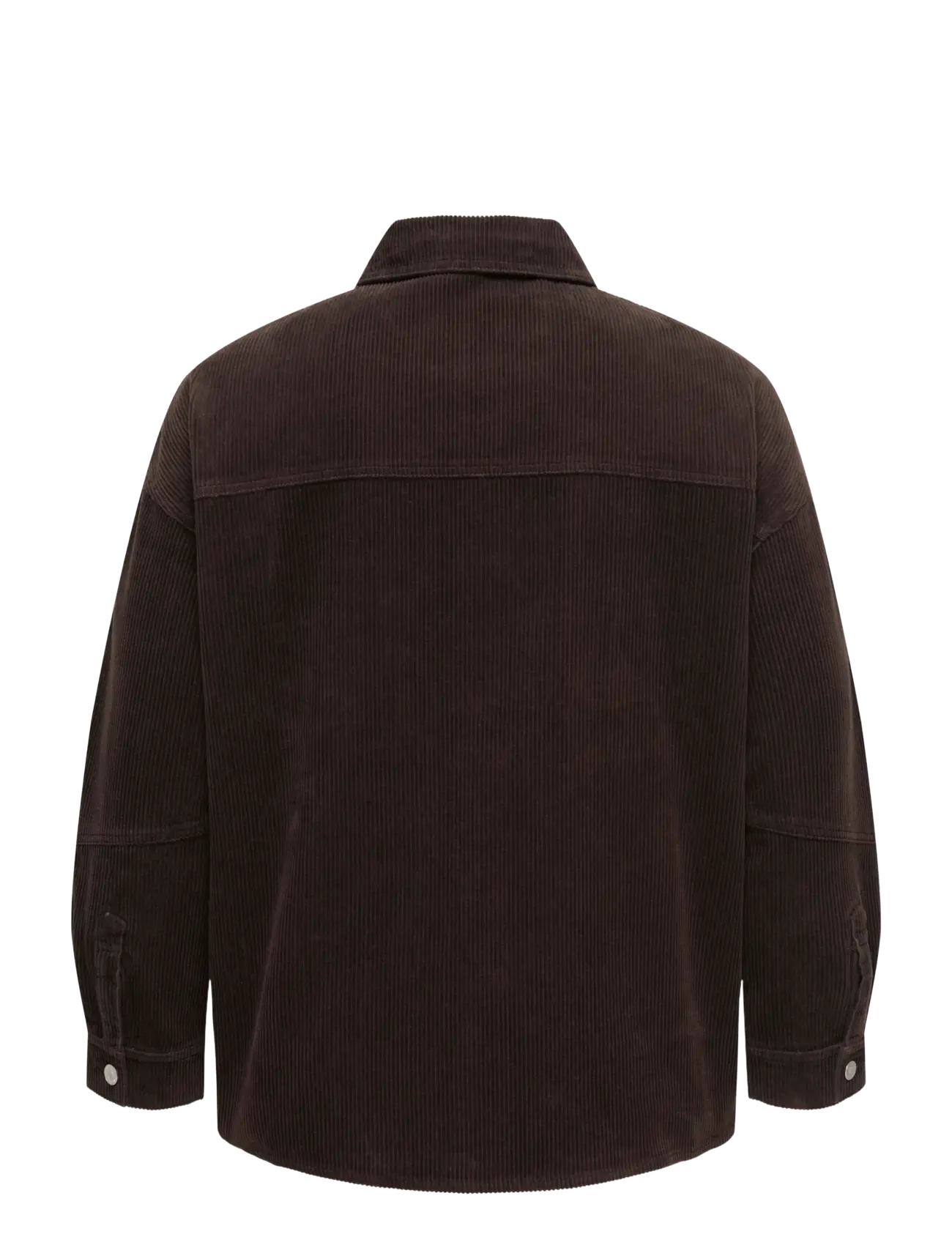 ONLY Carmakoma - CARTIGGY L/S CORD SHACKET PNT NOOS - overshirts - ganache - 2