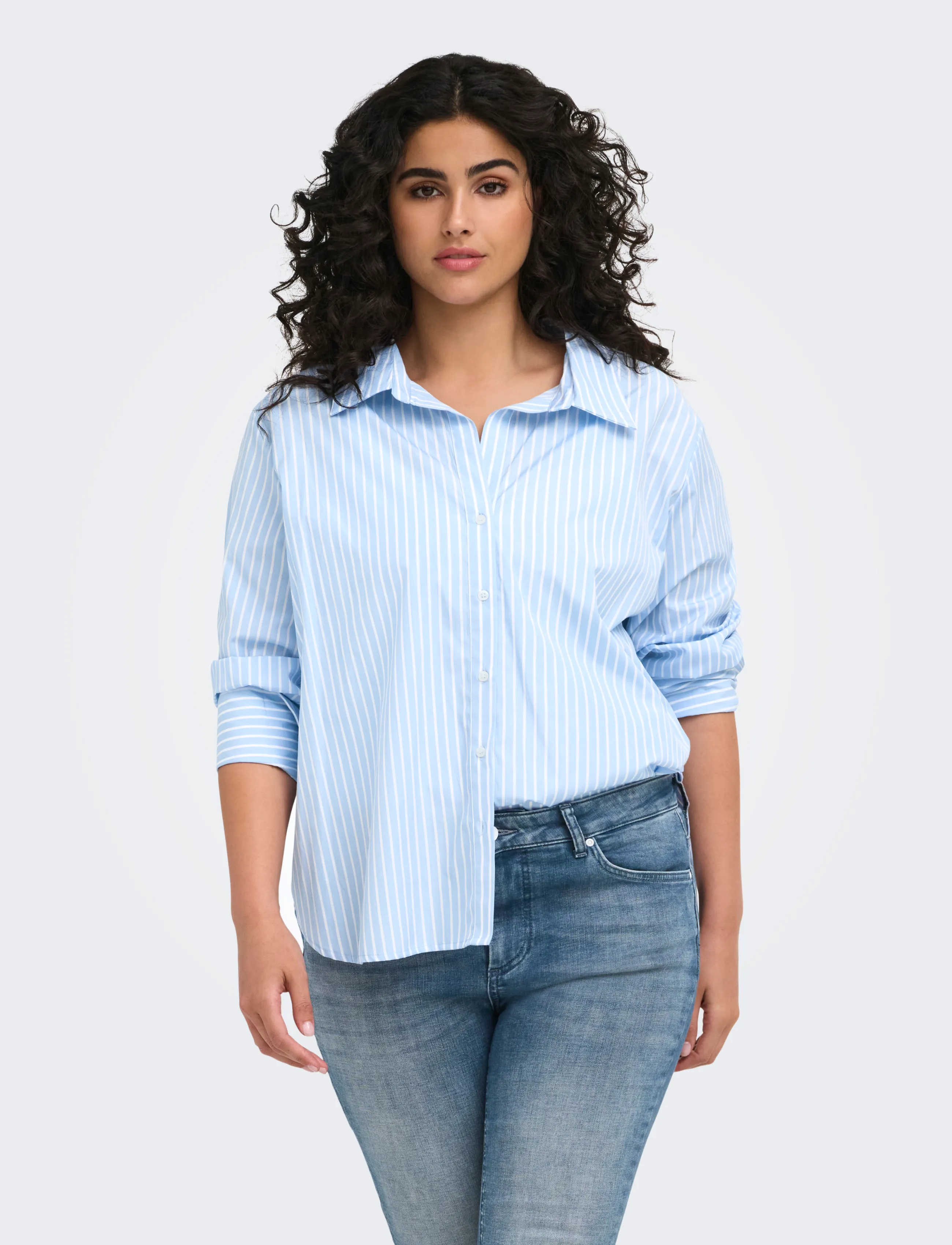 Caroregon Alva Ls Back Btn Shirt Wvn