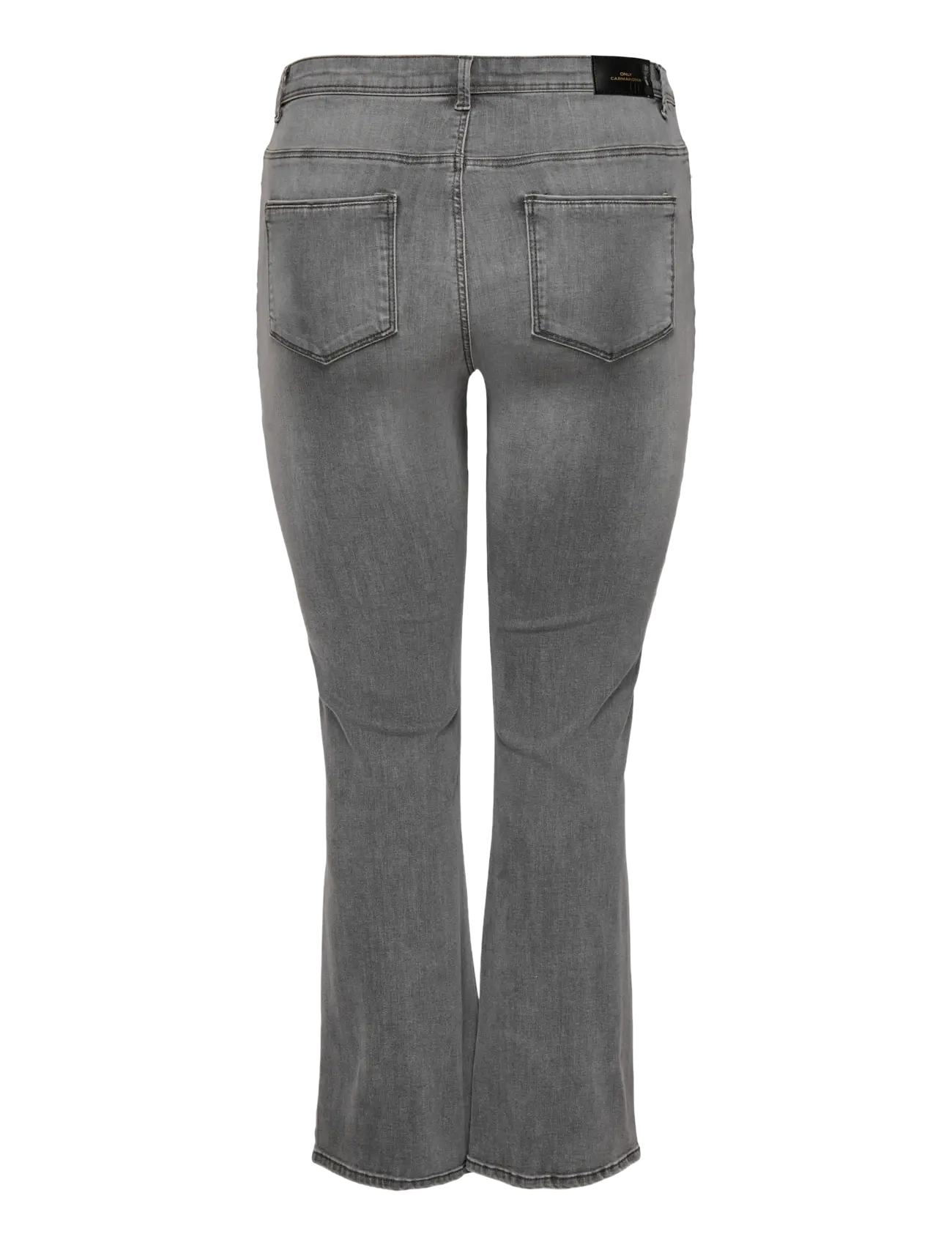 ONLY Carmakoma - CARSALLY HW FLARED DNM - schlaghosen - medium grey denim - 1