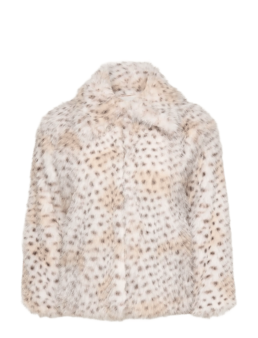 ONLY Carmakoma - CARJADE ANIMAL FUR JACKET OTW - kunstkarusnahk - pumice stone - 1