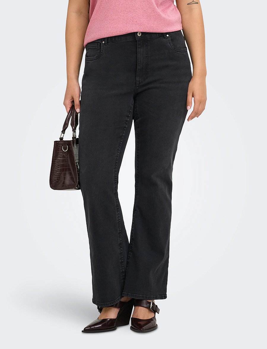 ONLY Carmakoma - CARPHOEBE REG BACK POC FLA PIM342 NOOS - washed black - 0