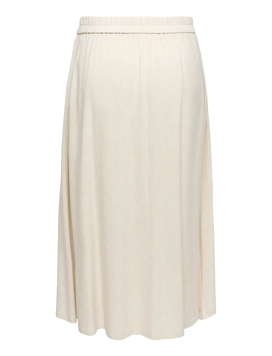 ONLY Carmakoma - CARSIESTA LONG SKIRT WVN NOOS - midi-röcke - moonbeam - 2