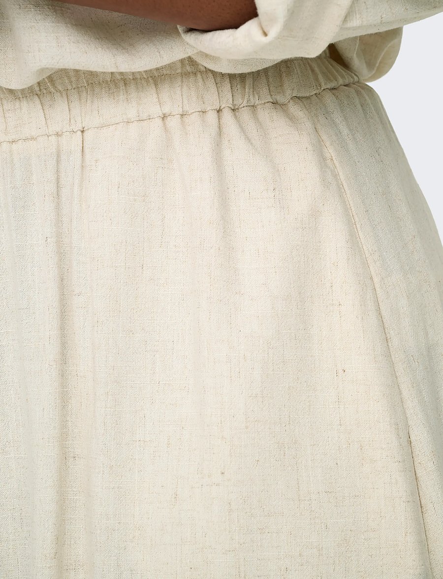 ONLY Carmakoma - CARSIESTA LONG SKIRT WVN NOOS - midi-röcke - moonbeam - 5