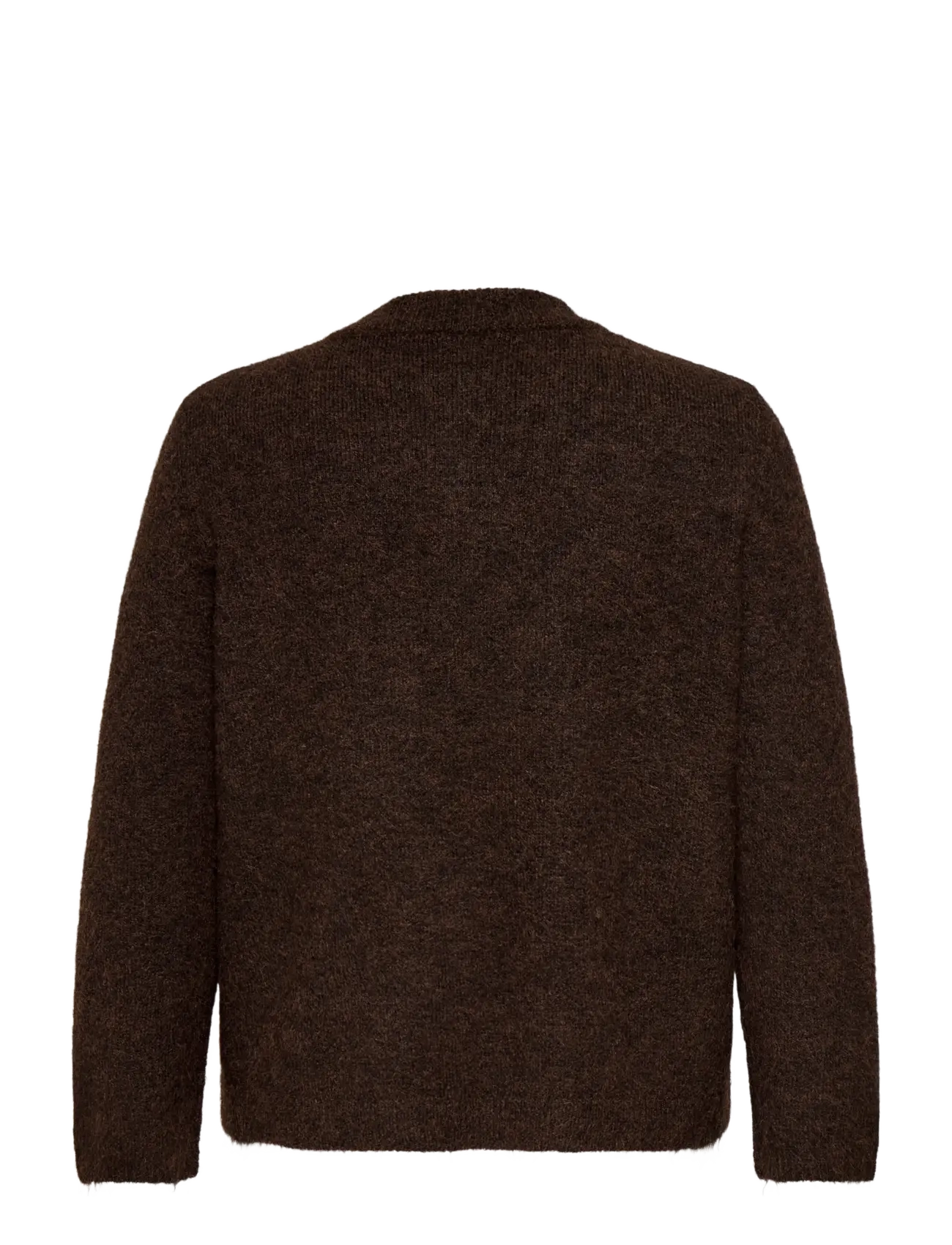 ONLY Carmakoma - CARMIGGIE LS O-NECK PEARL CARDIGAN KNT - koftor - coffee bean - 2