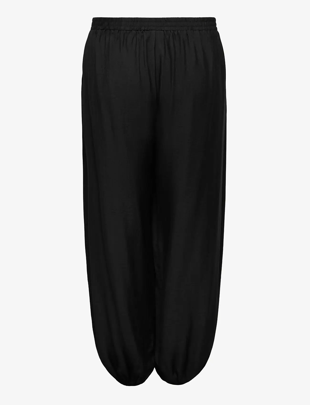 ONLY Carmakoma - CARCAMILLE HAREM PANT WVN - barrel trousers - black - 2