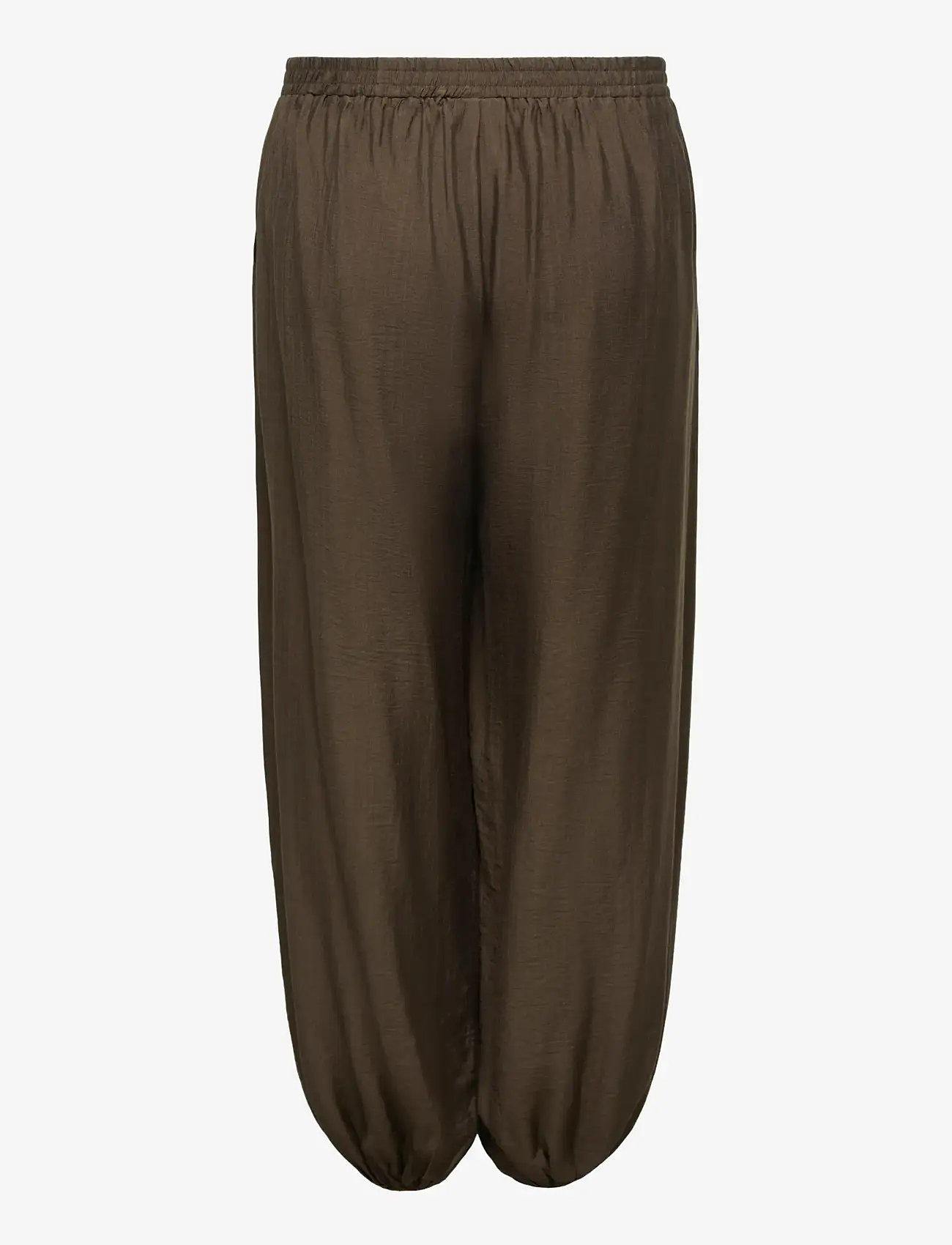 ONLY Carmakoma - CARCAMILLE HAREM PANT WVN - barrel-bukser - chocolate martini - 2