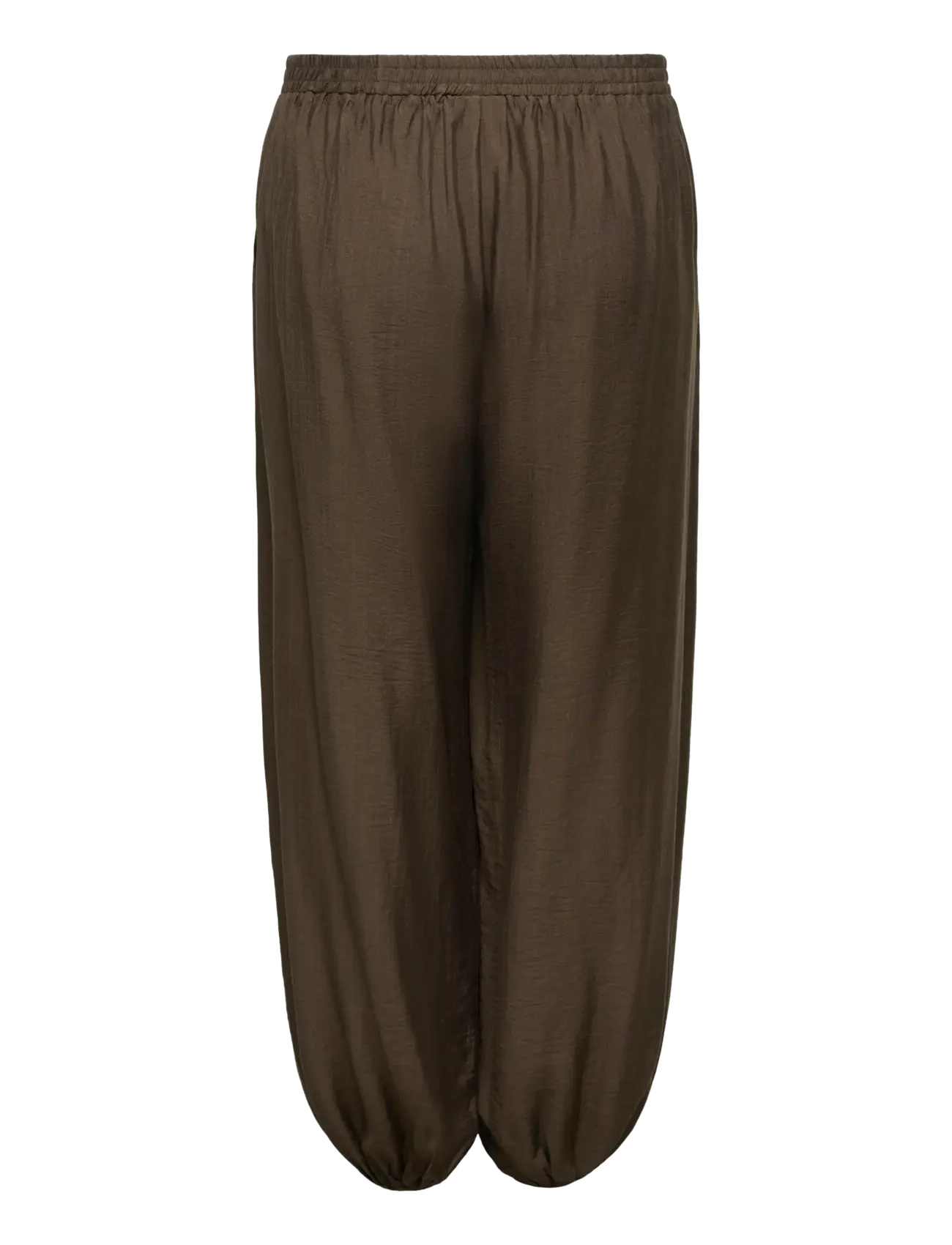 ONLY Carmakoma - CARCAMILLE HAREM PANT WVN - hosen mit geradem bein - chocolate martini - 2