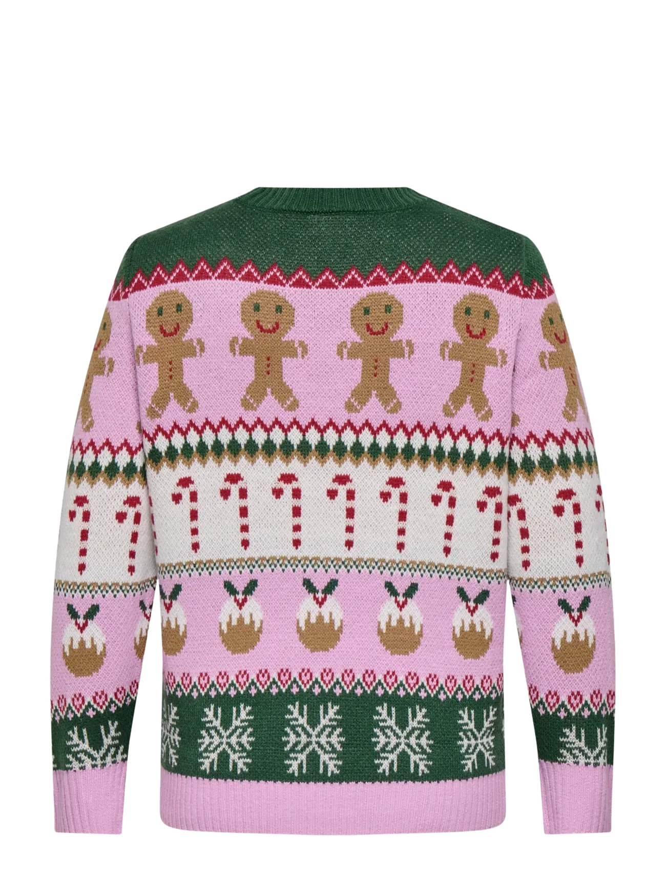 ONLY Carmakoma - CARXMAS HO LS O-NECK KNT - jumpers - phalaenopsis - 2