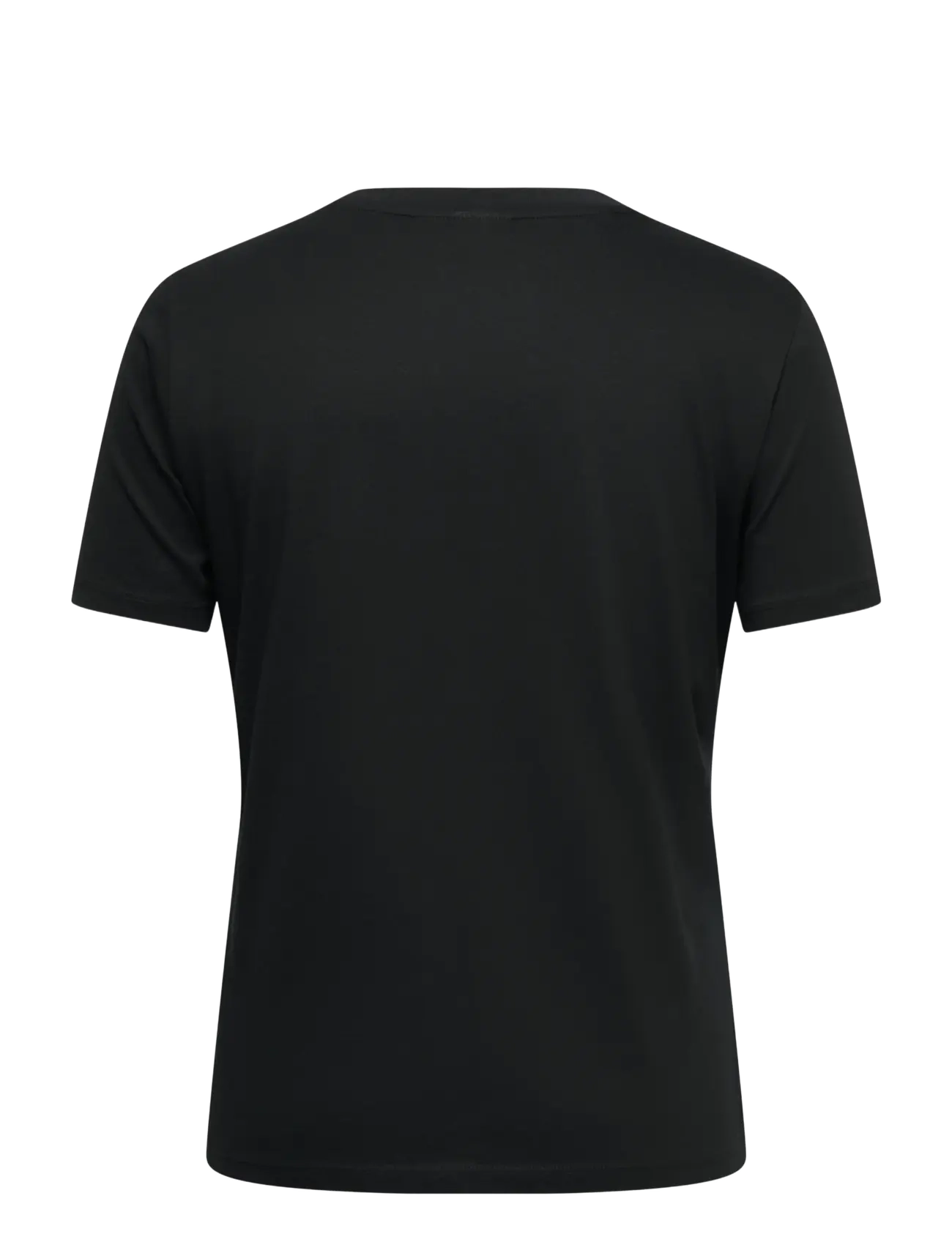 ONLY Carmakoma - CARBEAU S/S O-NECK JEANS TEE JRS - t-shirts - black - 1