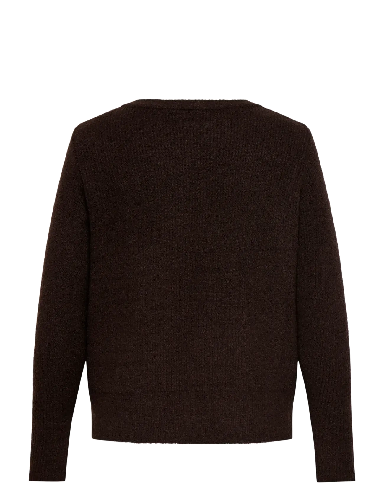 ONLY Carmakoma - CARJERICO L/S PULLOVER KNT - coffee bean - 2