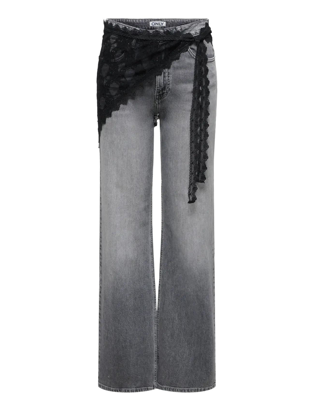 ONLY Carmakoma CARSOF LACE SCARF WVN EX - Accessories - BLACK / black
