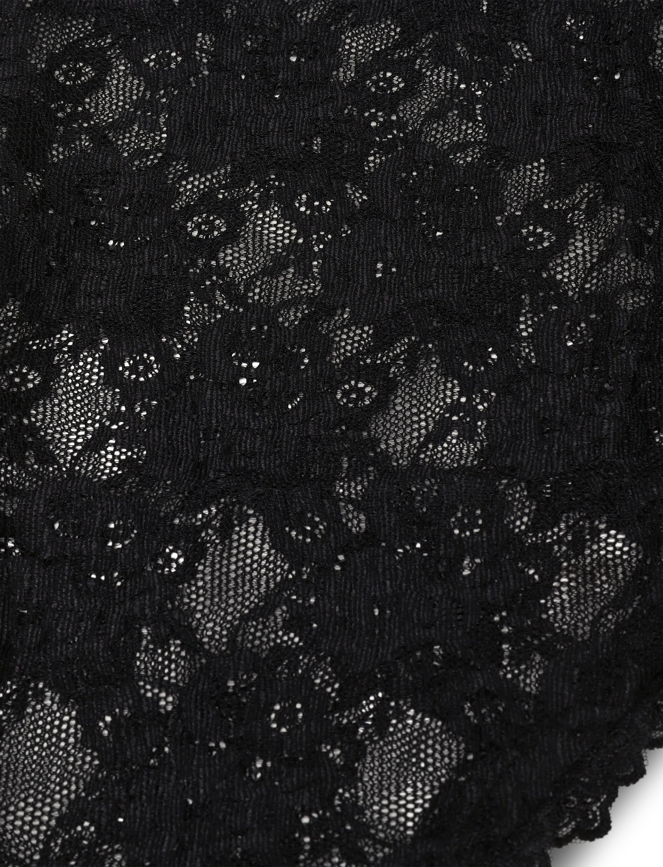 ONLY Carmakoma - CARSOF LACE SCARF WVN EX - tynde tørklæder - black - 2