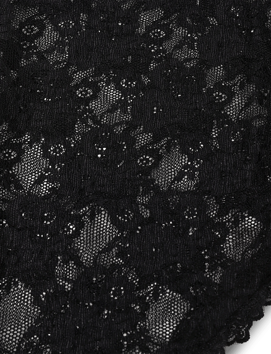 ONLY Carmakoma - CARSOF LACE SCARF WVN EX - tynde tørklæder - black - 2