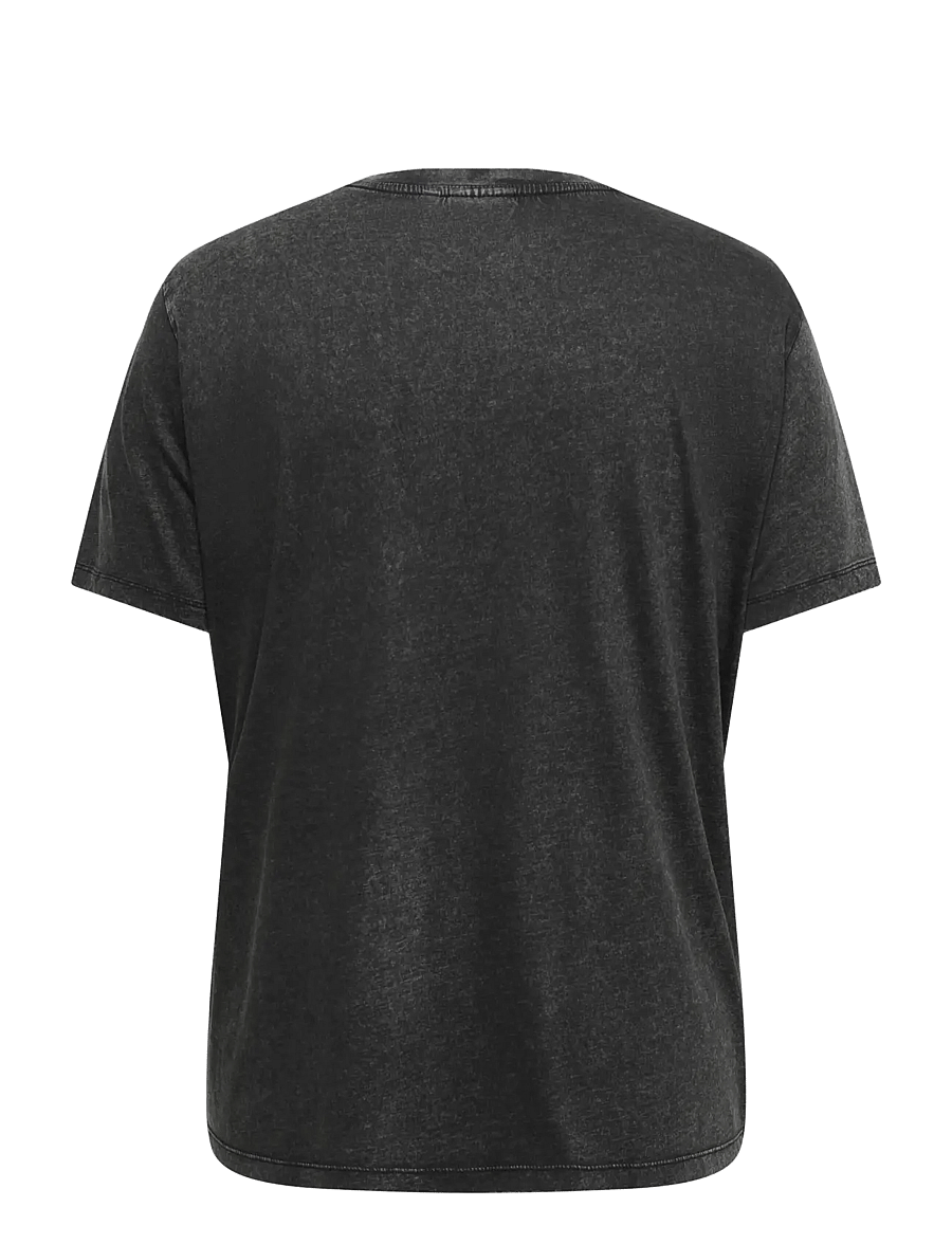 ONLY Carmakoma - CARROXY S/S REG O-NECK TEE JRS - black - 1