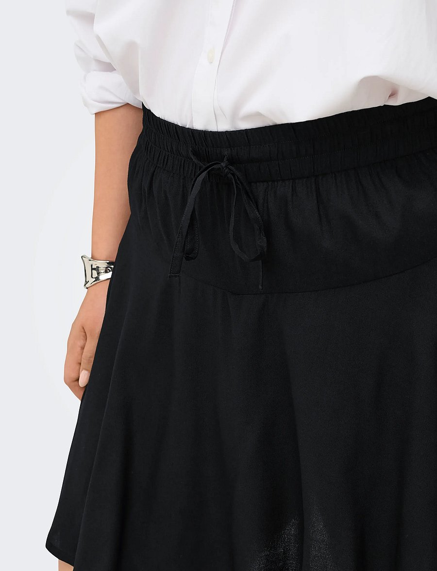 ONLY Carmakoma - CARNALA SKORT WVN NOOS - kurze röcke - black - 5