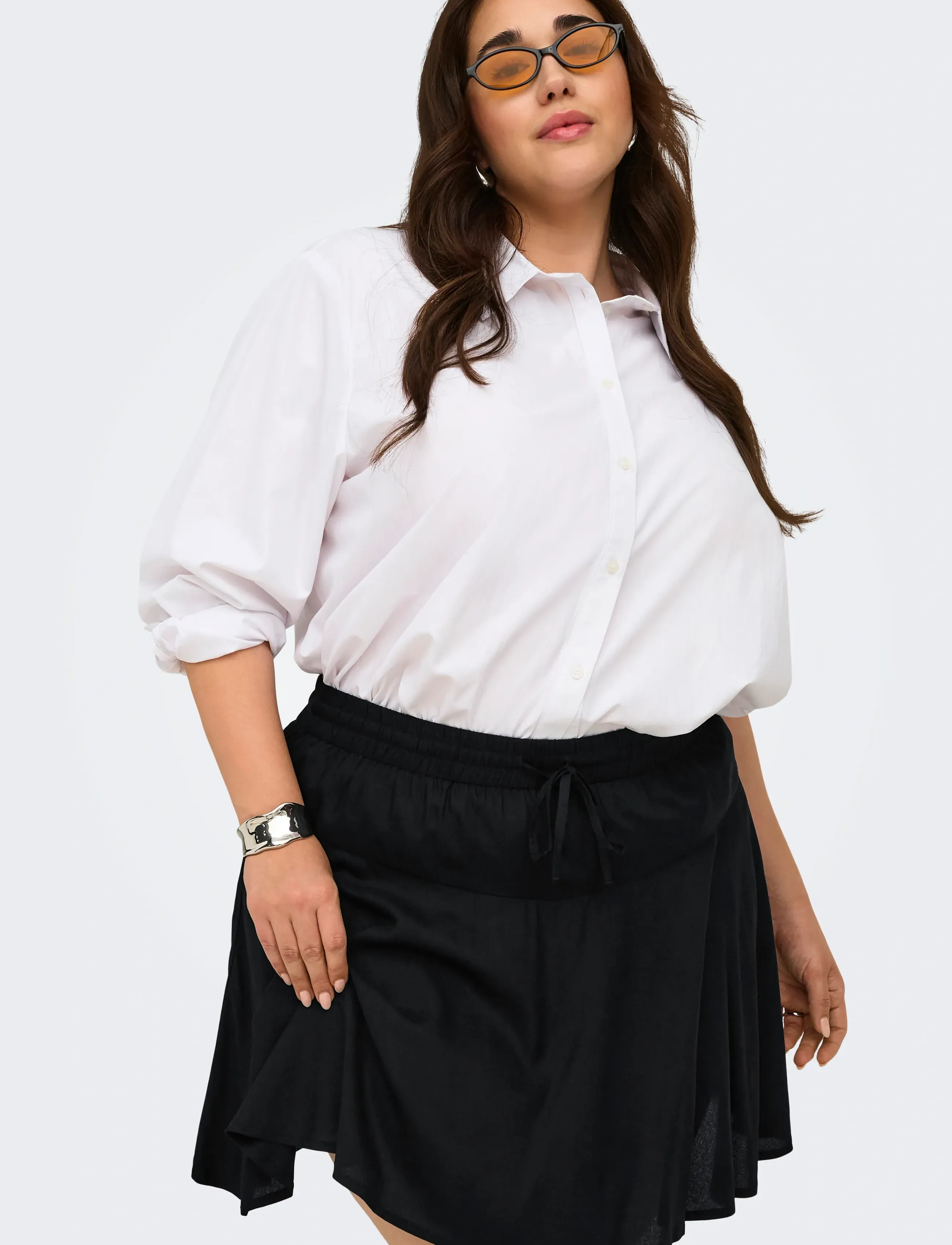 ONLY Carmakoma Carnala Skort Wvn Noos minikjolar dam – bild 6