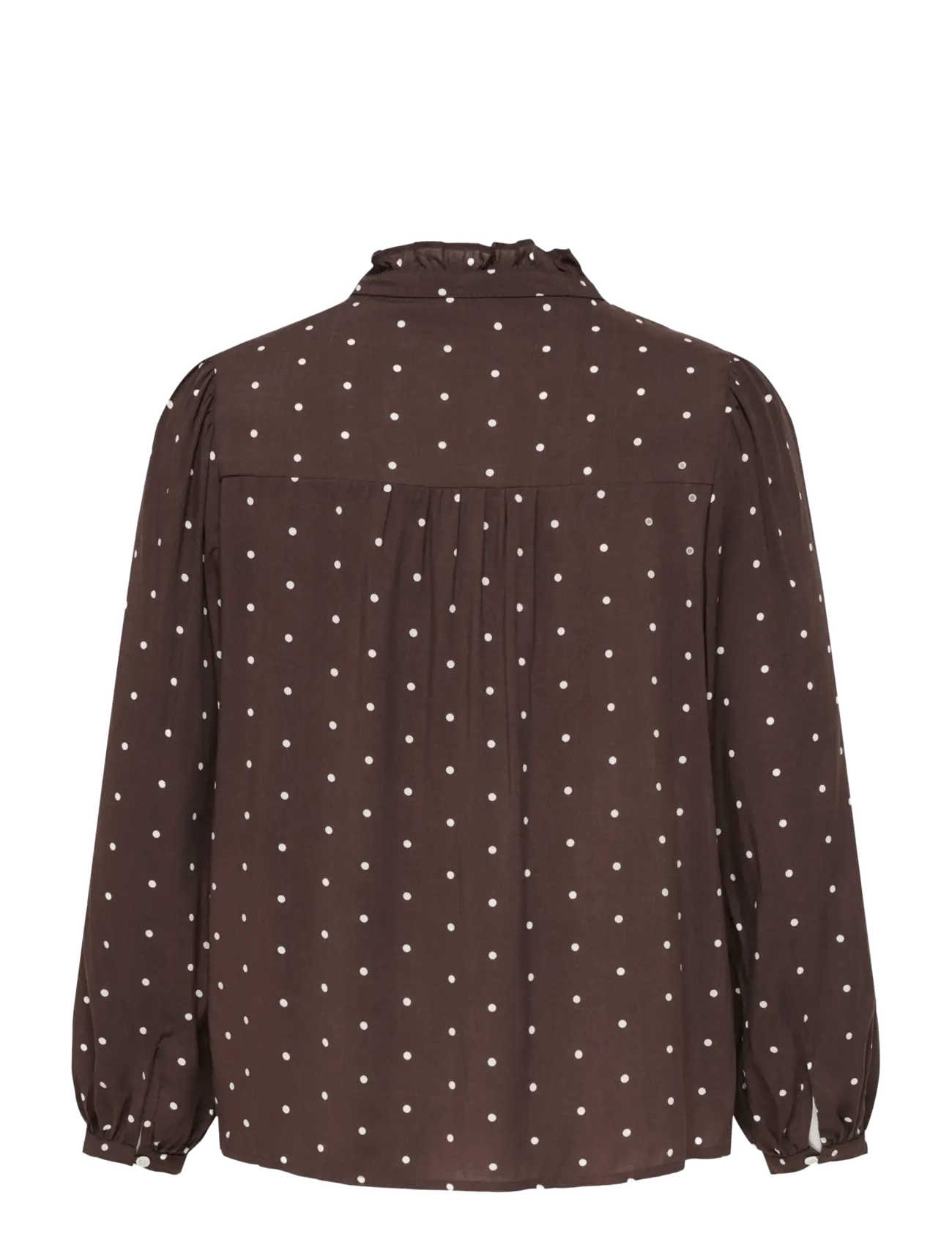 ONLY Carmakoma - CARRAYA L/S SHIRT WVN NOOS - long-sleeved shirts - deep mahogany - 2