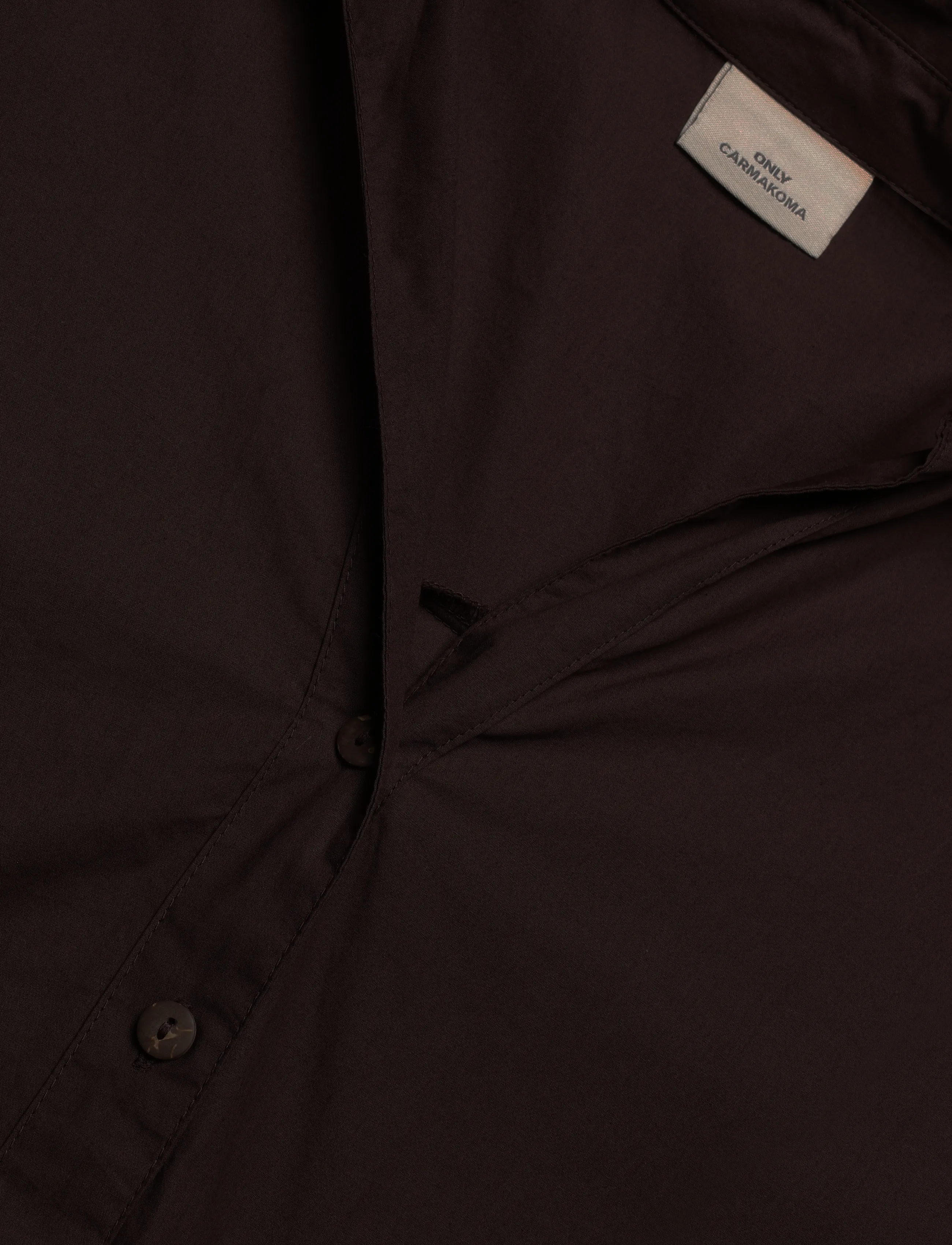 ONLY Carmakoma - CARSAJA KERI 3/4 SHIRT WVN NOOS - coffee bean - 2