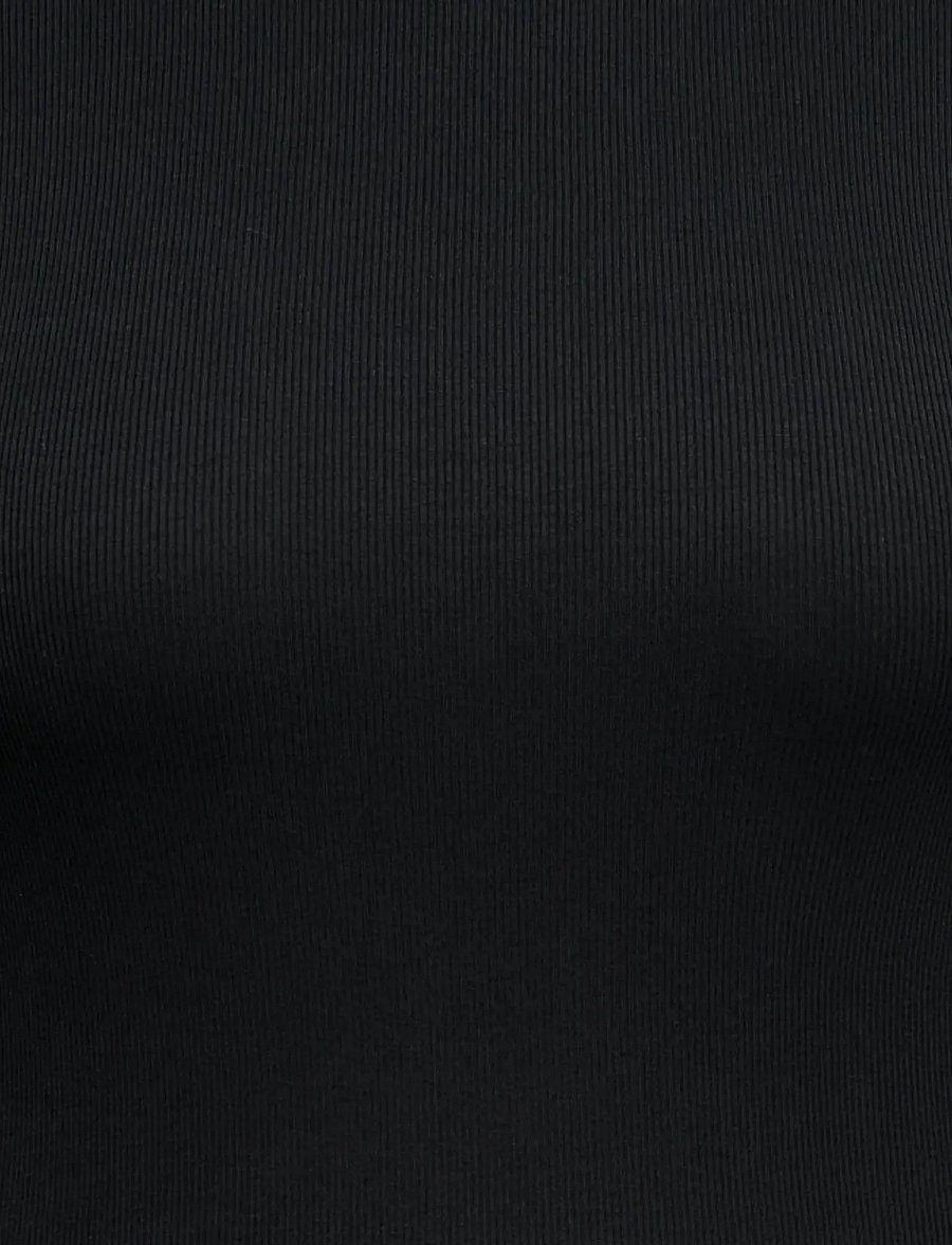 ONLY Carmakoma - CARVAL L/S O-NECK TOP JRS NOOS - langerma toppar - black - 2