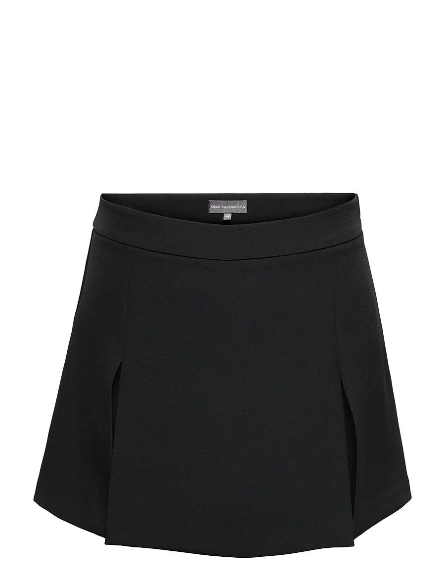 ONLY Carmakoma - CARELLY HW PLEAT SKORTS TLR - plisserede nederdele - black - 0