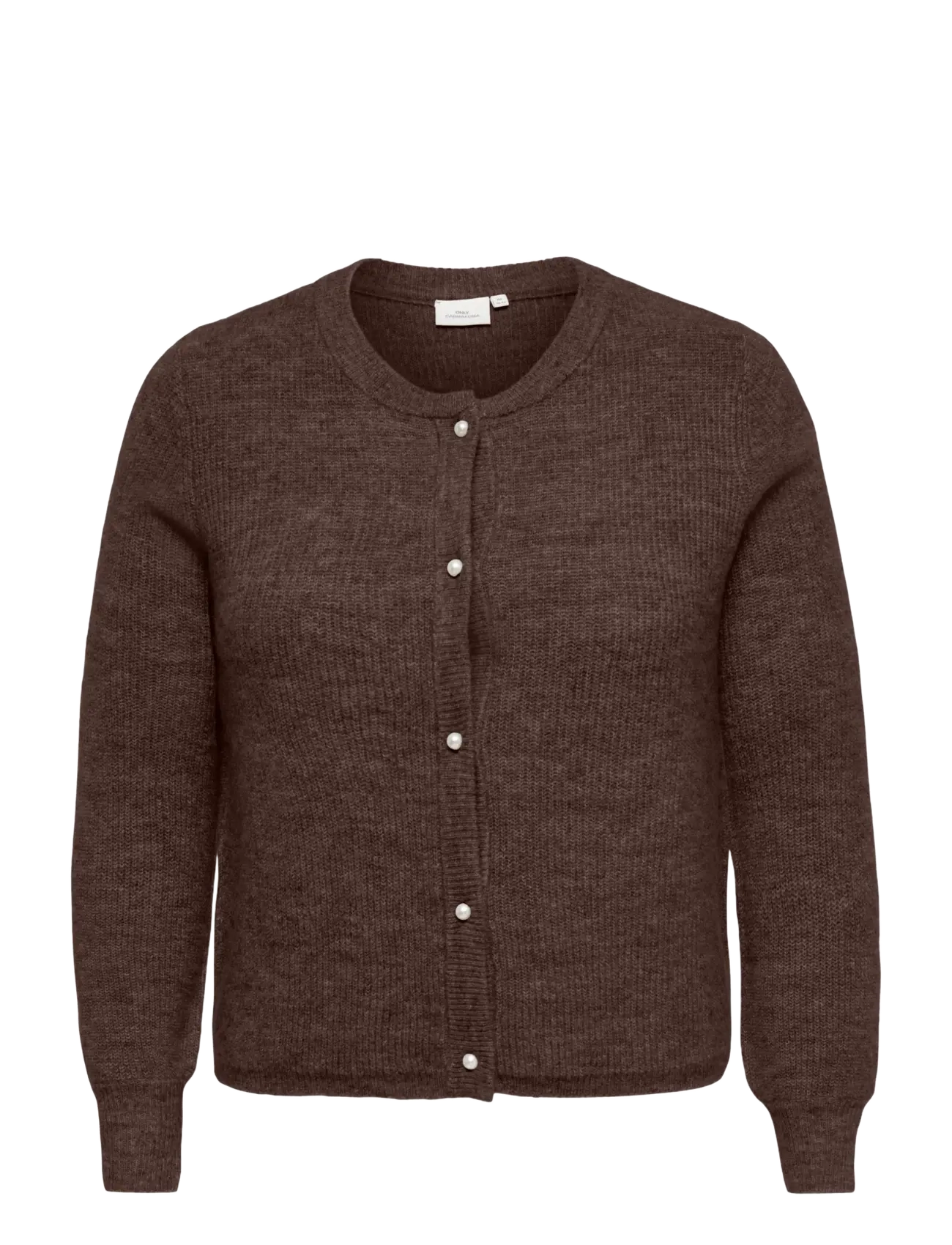 ONLY Carmakoma CARROSE L/S CARDIGAN KNT. - Kardiganid - BRACKEN / brown