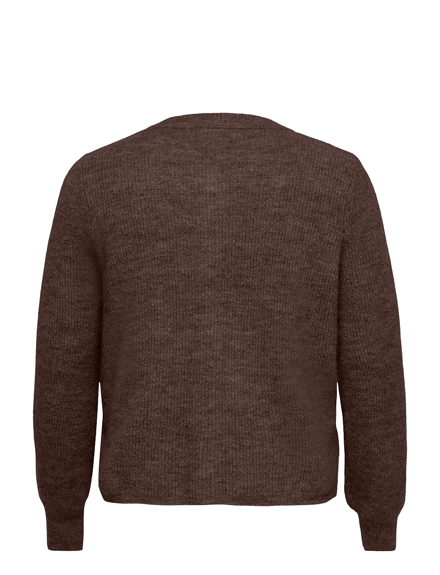 ONLY Carmakoma - CARROSE L/S CARDIGAN KNT. - bracken - 1