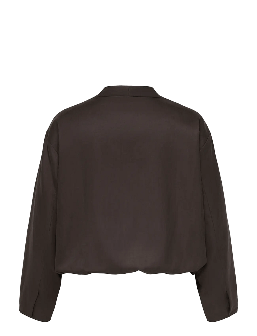 ONLY Carmakoma - CARLUCCA L/S ZIP BOMBER PNT - coffee bean - 1