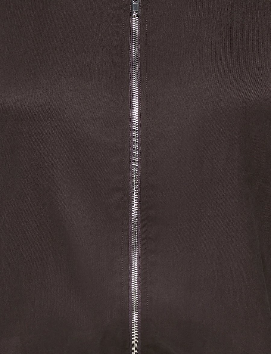 ONLY Carmakoma - CARLUCCA L/S ZIP BOMBER PNT - coffee bean - 2