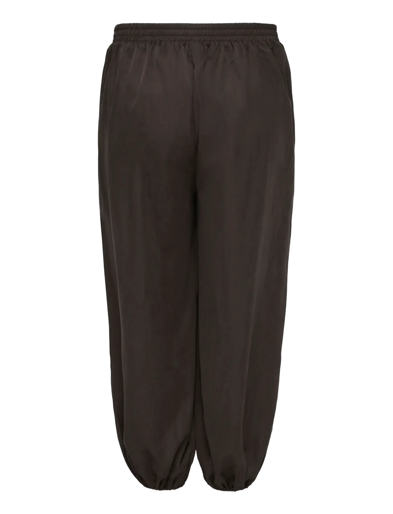 ONLY Carmakoma - CARLUCCA BALLOON PANT PNT - hosen mit geradem bein - coffee bean - 1