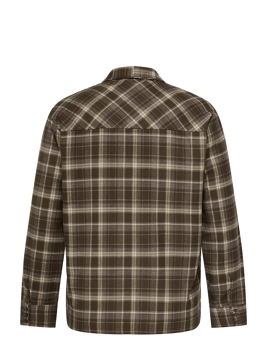ONLY Carmakoma - CARGUKA L/S TIE ASSY SHIRT WVN - langärmlige hemden - slate black - 2