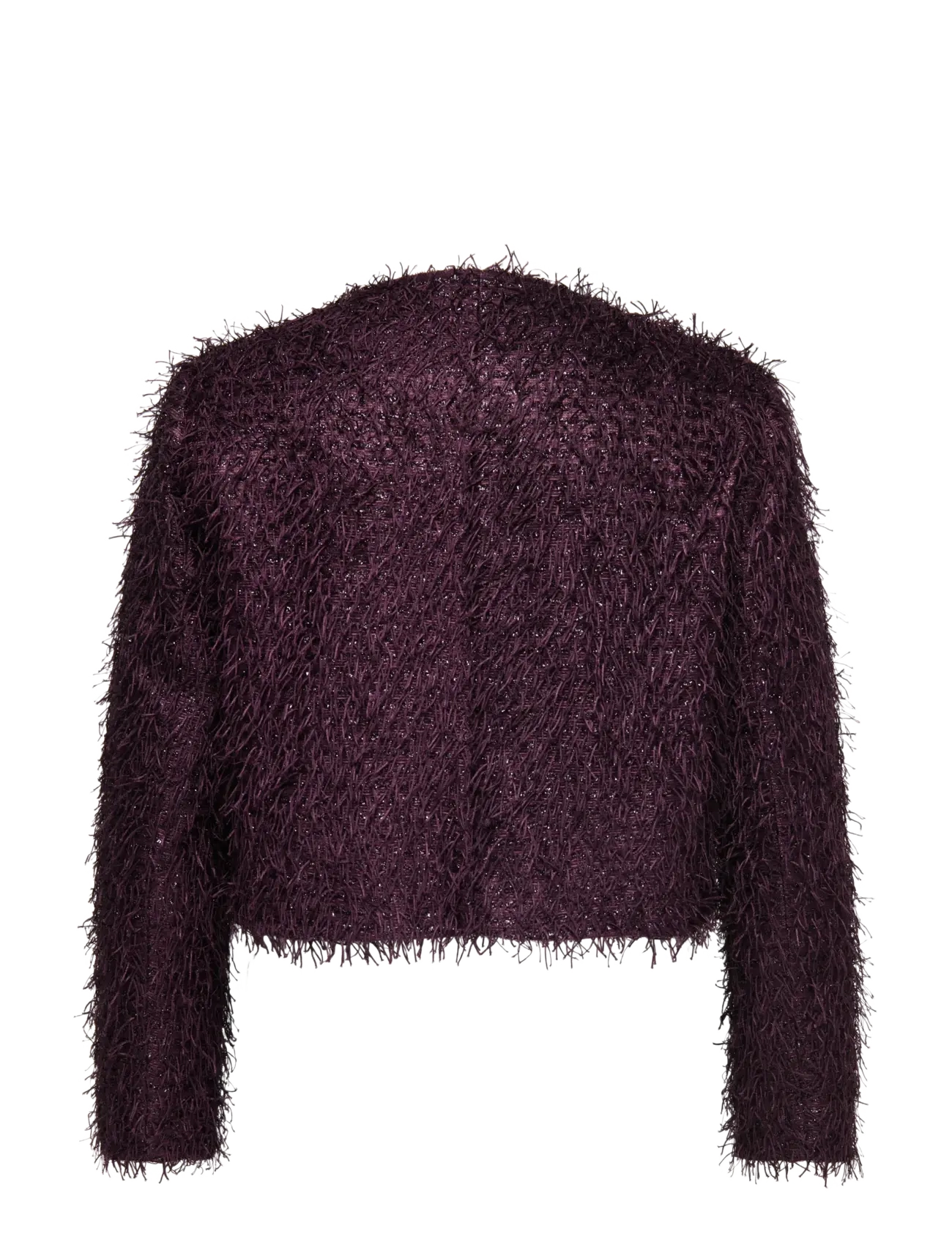 ONLY Carmakoma - CARNEWLISE SHORT JACKET OTW - faux fur - winetasting - 1