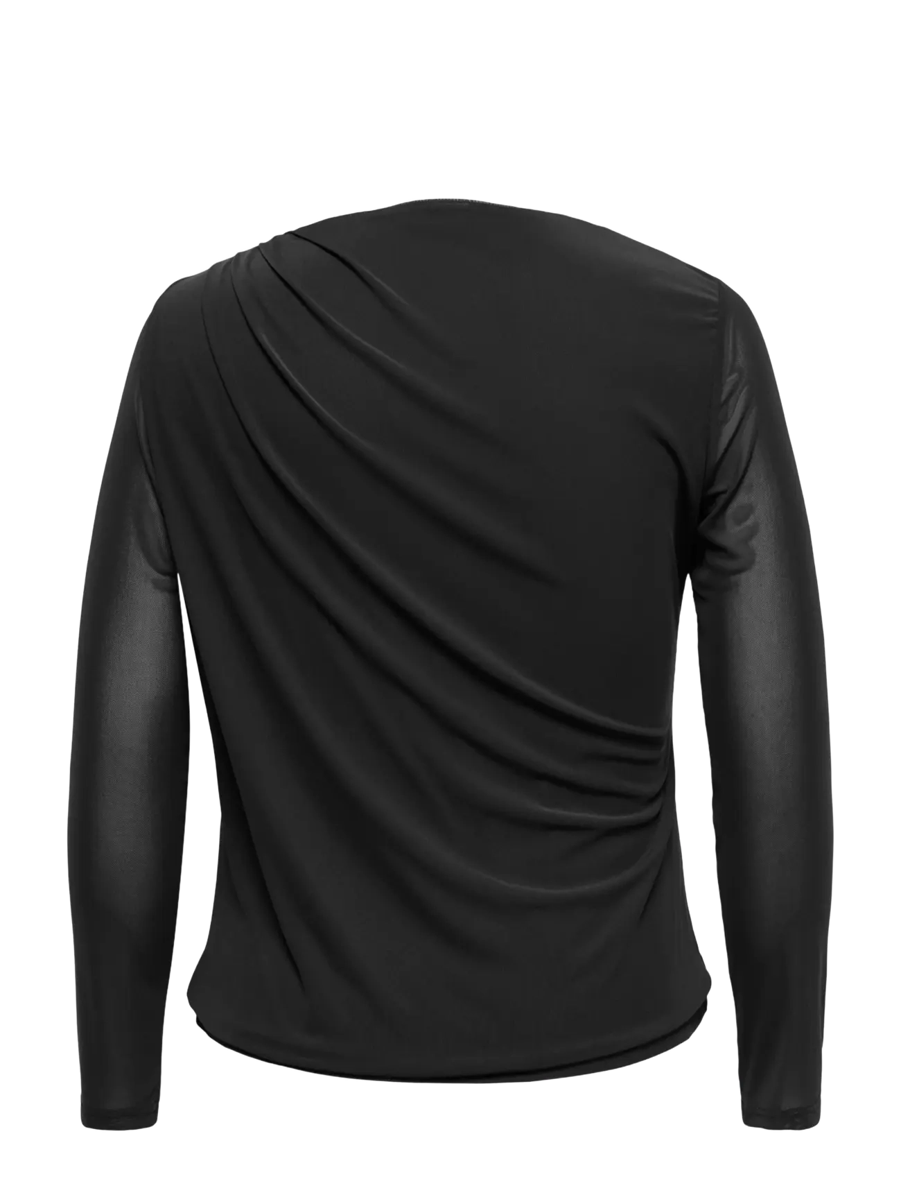 ONLY Carmakoma - CARSARA L/S MESH TOP JRS - black - 1