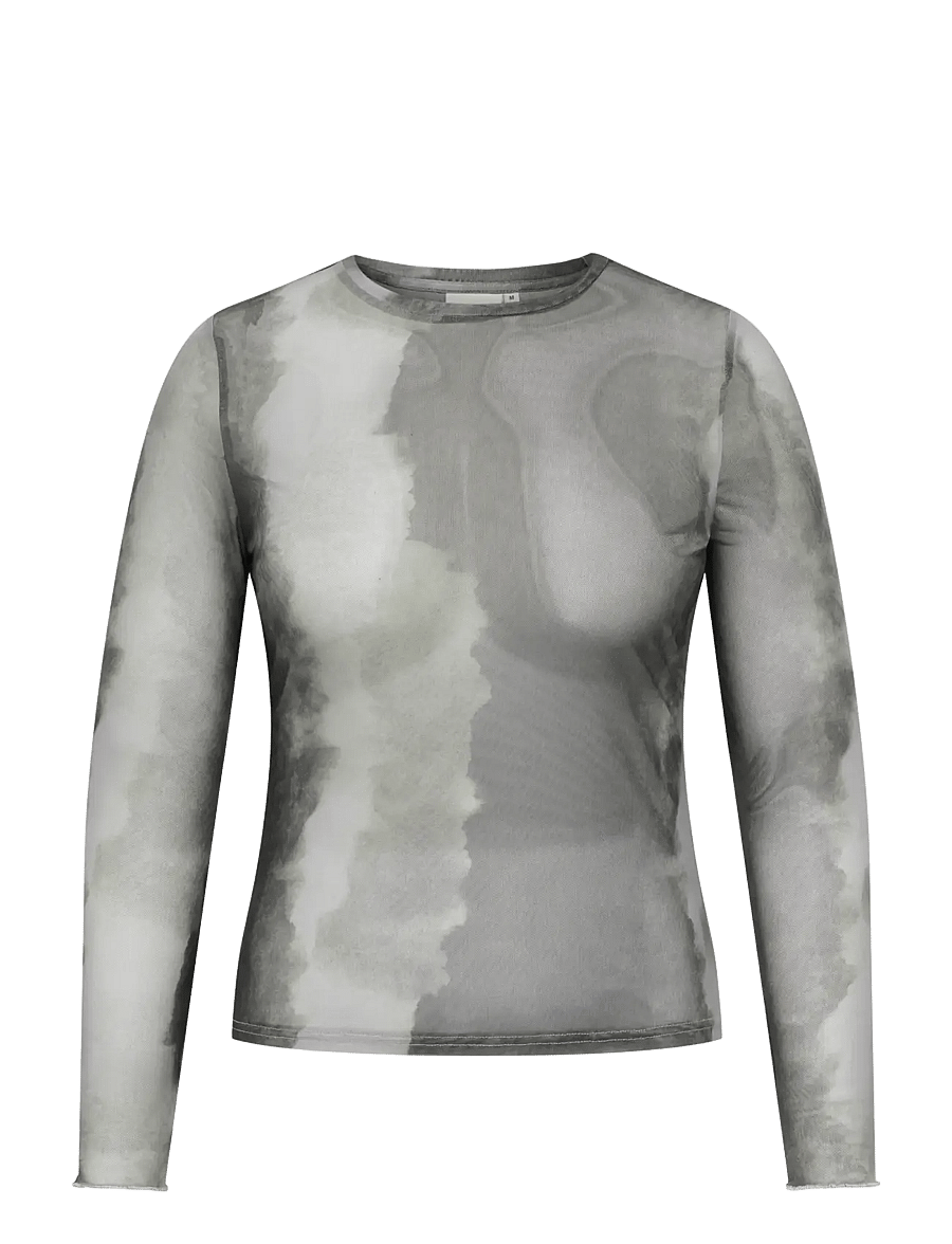 ONLY Carmakoma - CARJUNGLE L/S O-NECK TOP JRS - north atlantic - 0