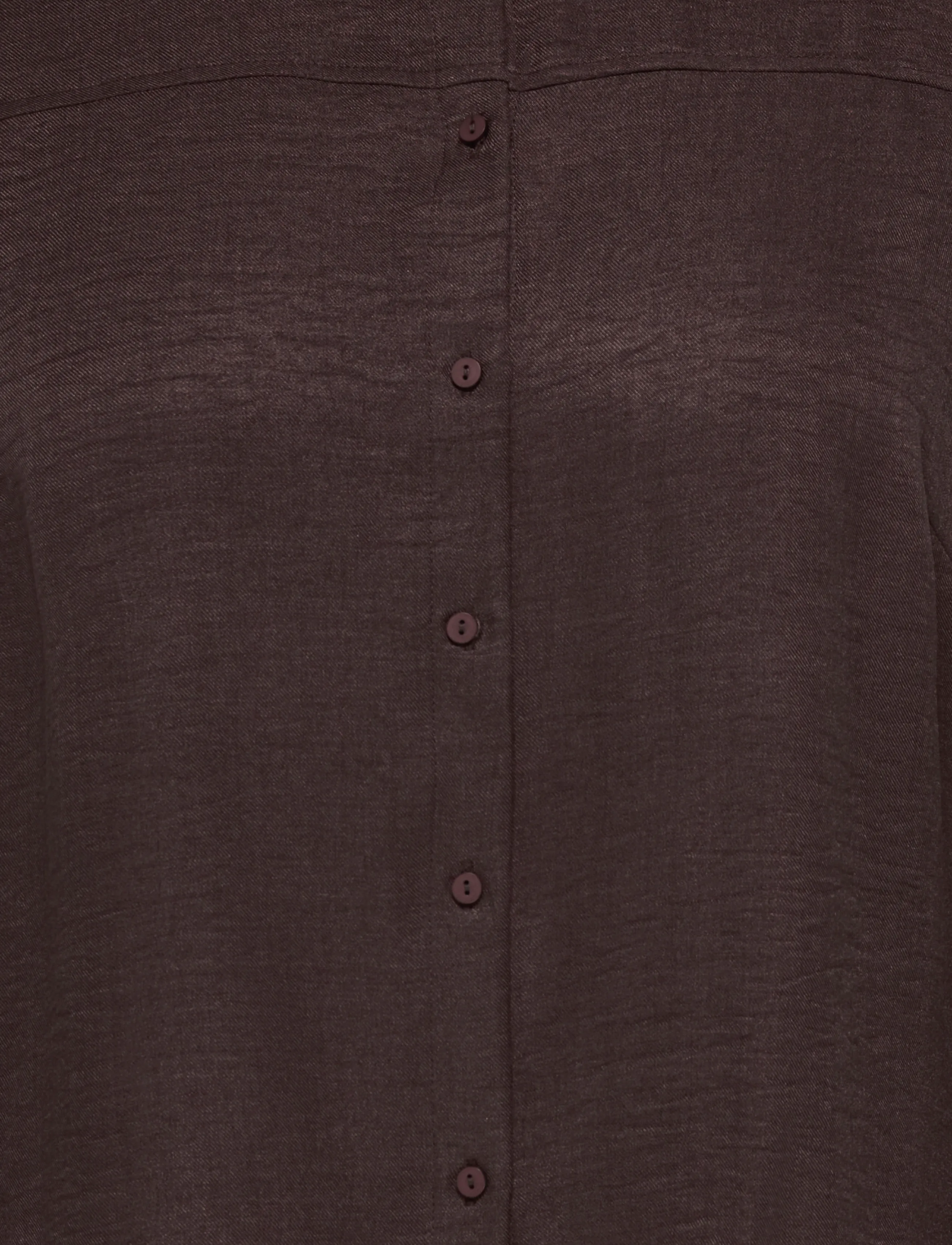 ONLY Carmakoma - CARBAY L/S TOPSTITCH CUFF SHIRT WVN BF - coffee bean - 2