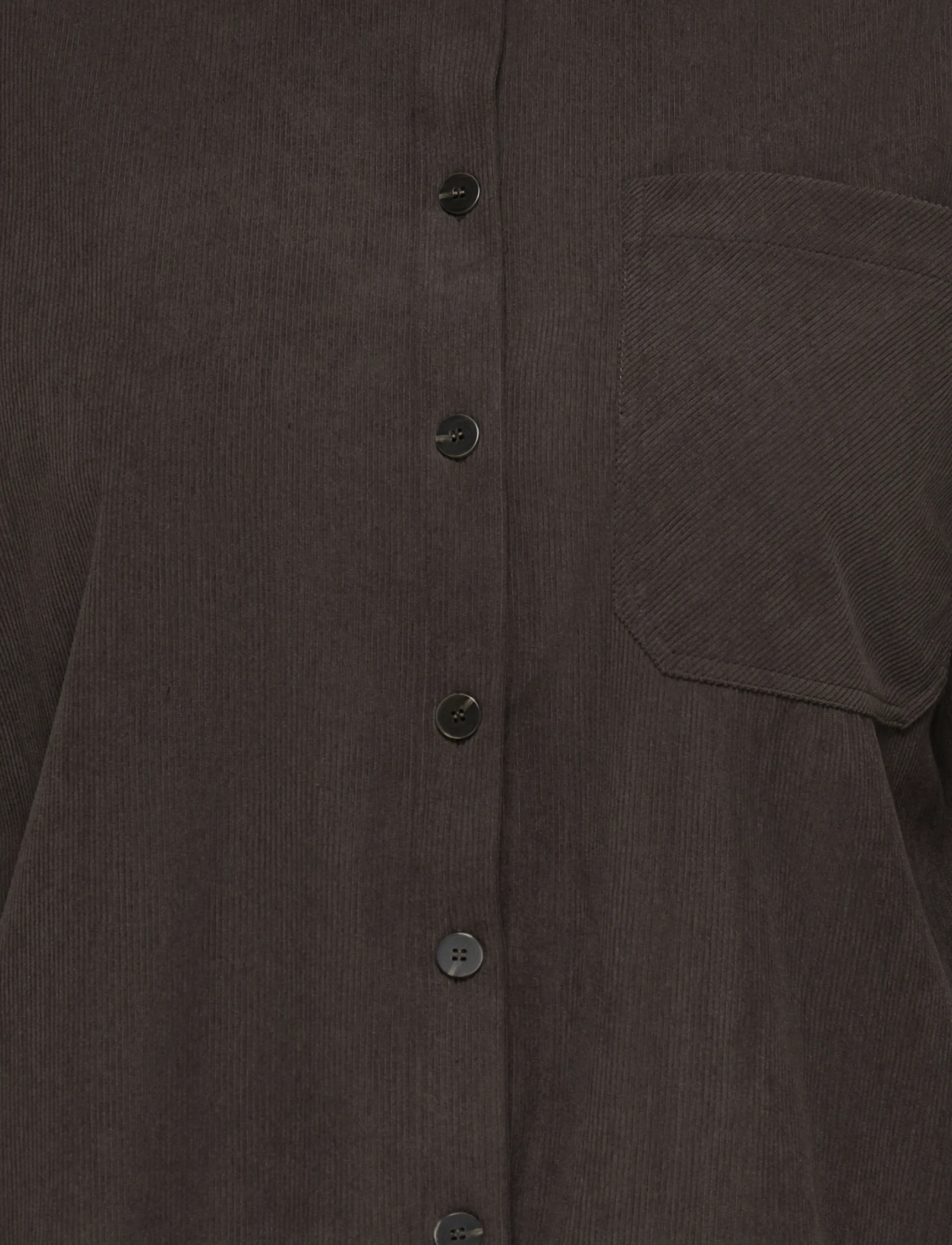 ONLY Carmakoma - CARLAYLA L/S BUTTON CORDUROY SHIRT PNT - langärmlige hemden - coffee bean - 2