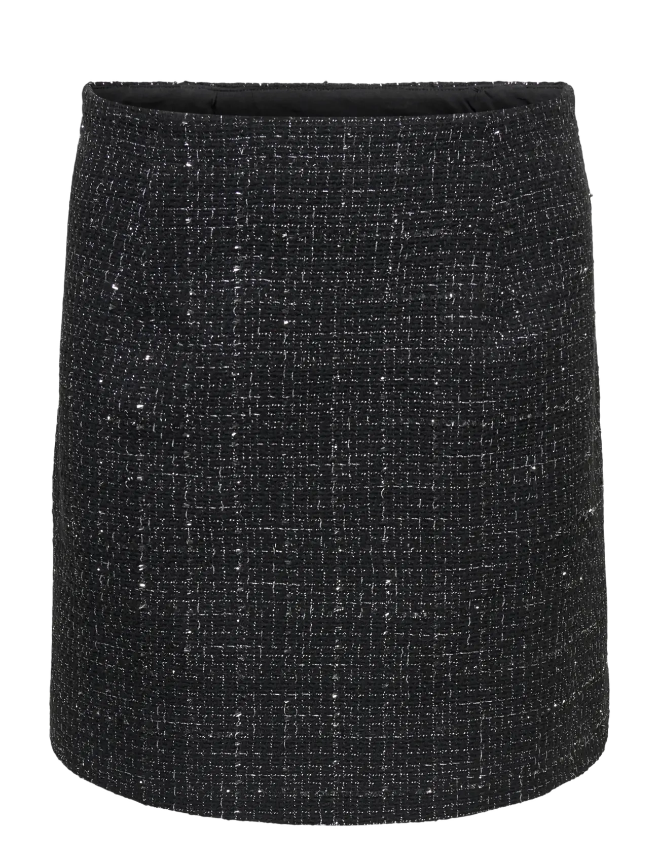 ONLY Carmakoma CARAMAYA MINI GLITTER BOUCLE SKIRT PNT - Röcke - BLACK / black
