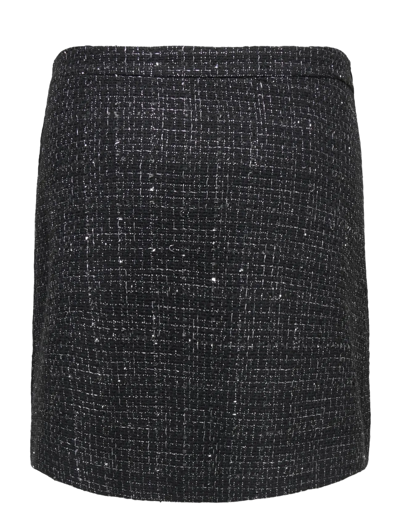 ONLY Carmakoma - CARAMAYA MINI GLITTER BOUCLE SKIRT PNT - kurze röcke - black - 2