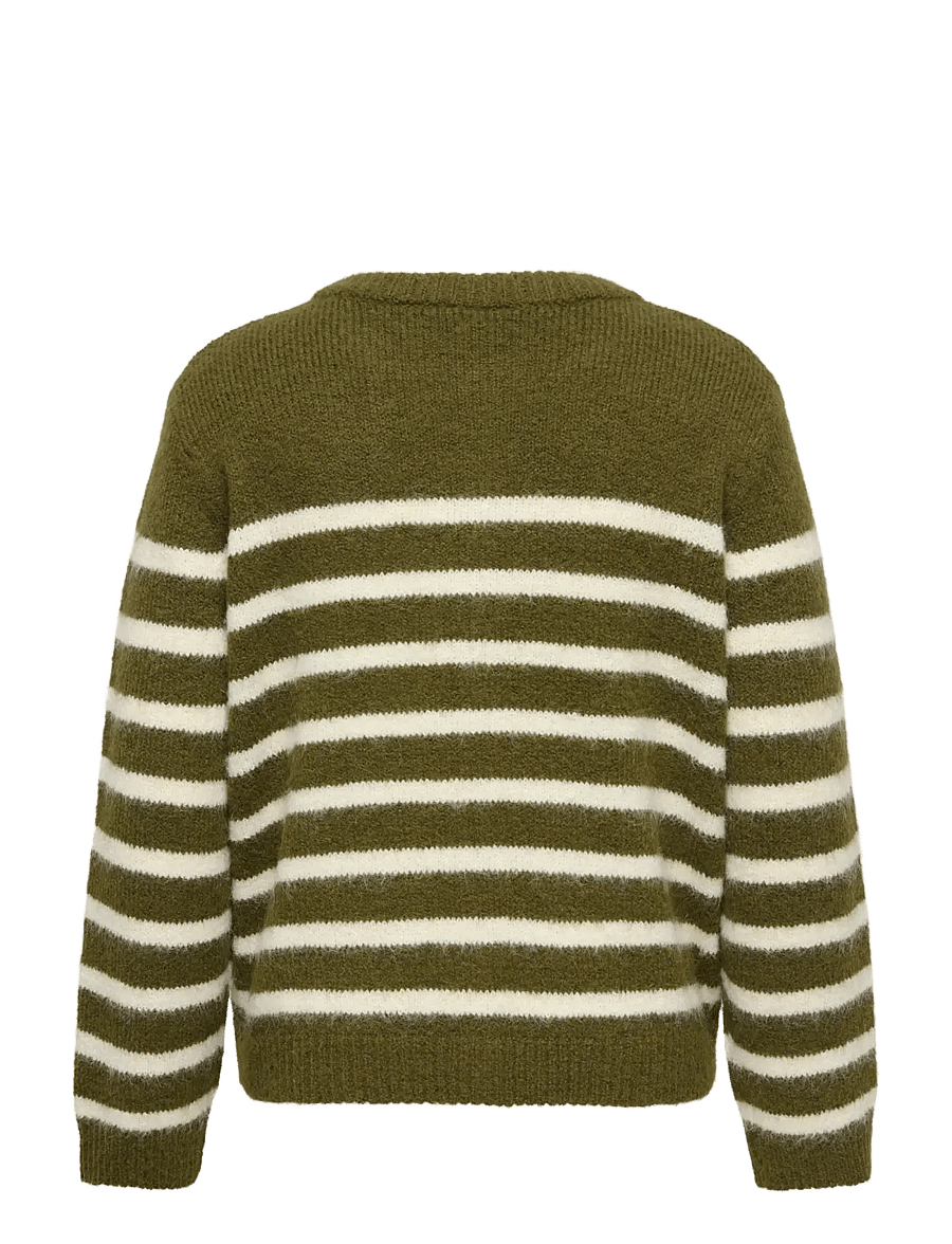 ONLY Carmakoma - CARMAGGIE LS BASEBALL NECK CARDI KNT - cardigans - beech - 1