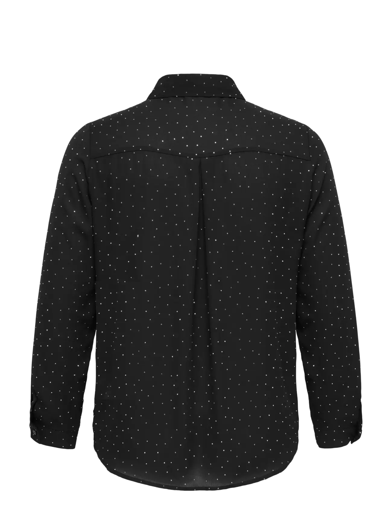 ONLY Carmakoma - CARZEKE L/S STUD SHIRT WVN - black - 1