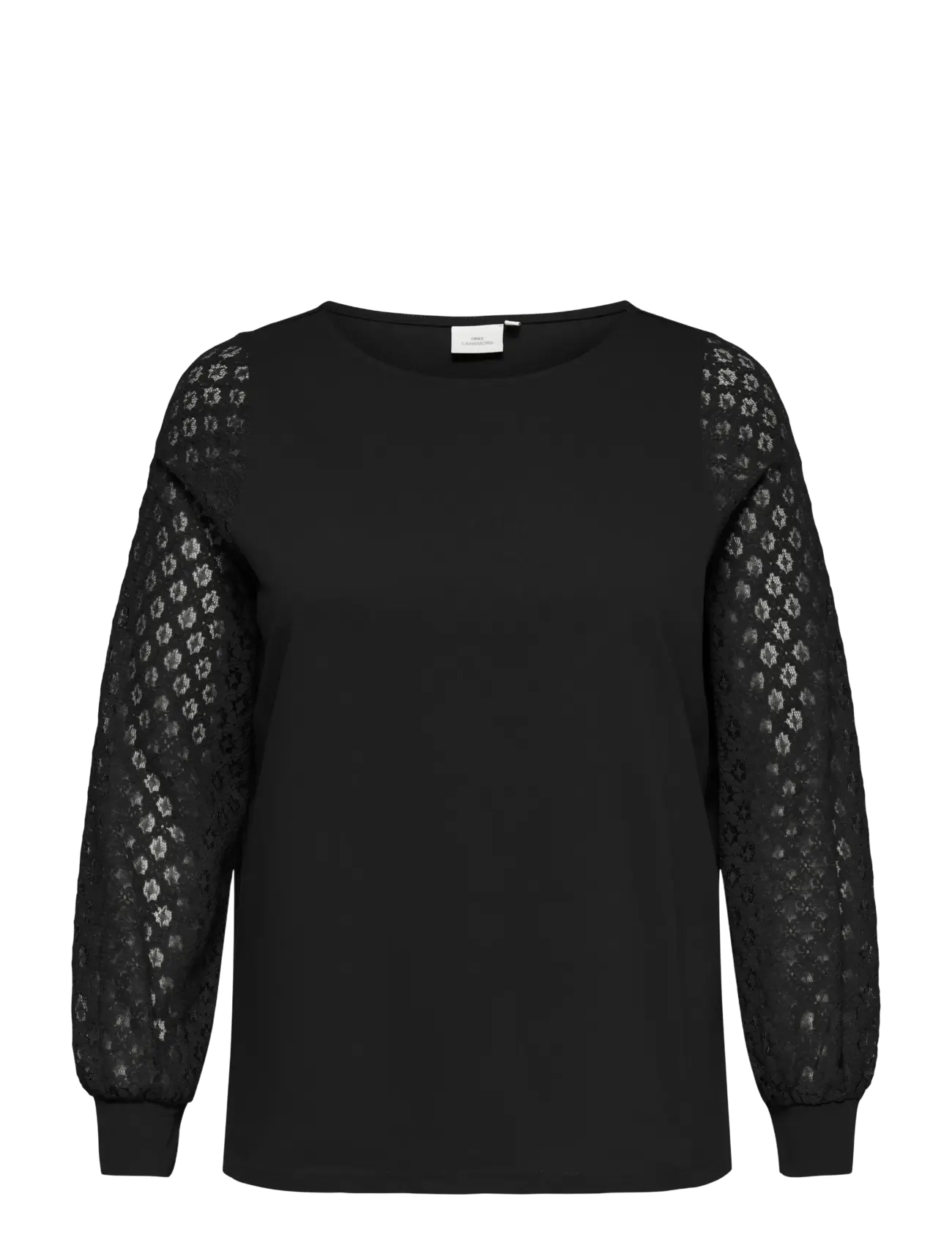 Careffa L/S Boatneck Lace Blouse Jrs