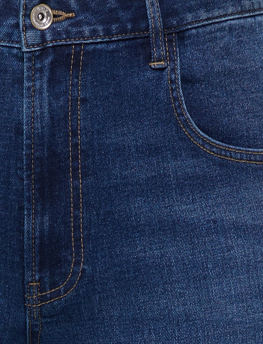 ONLY Carmakoma - CARSNOW HW BARREL DNM PIM - barrel jeans - dark blue denim - 2