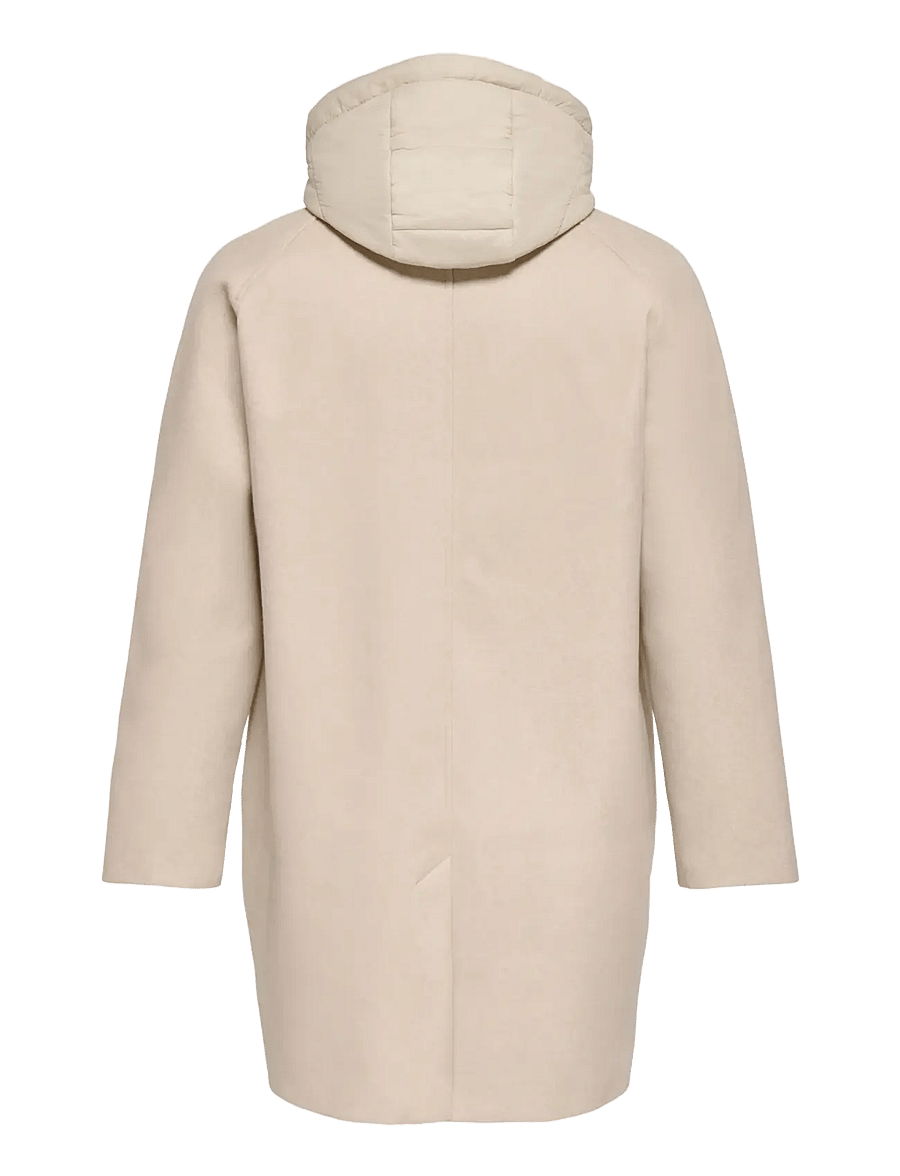 ONLY Carmakoma - CARBLOOM HOOD COAT OTW - simply taupe - 1