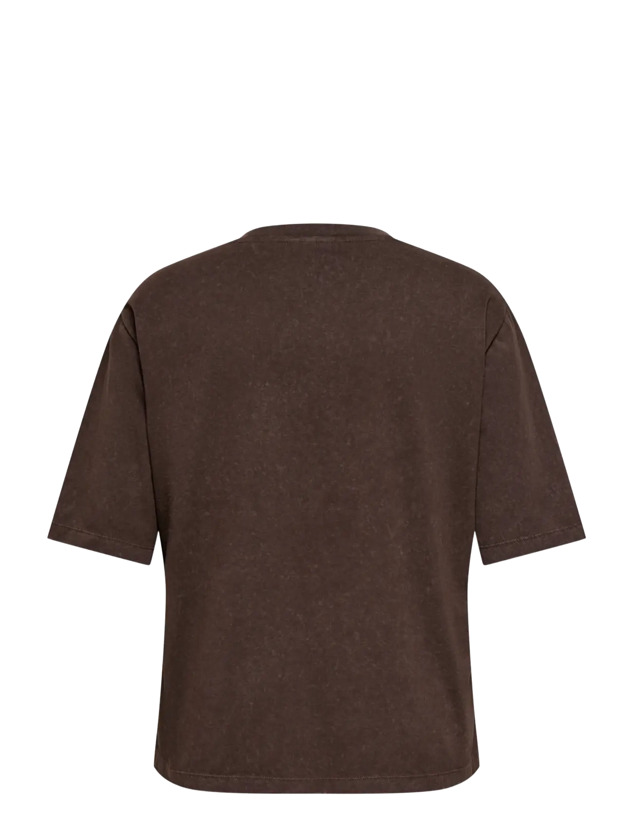 ONLY Carmakoma - CARCADY S/S WASH PRINT LOOSE TEE JRS VP - t-shirts - coffee bean - 1