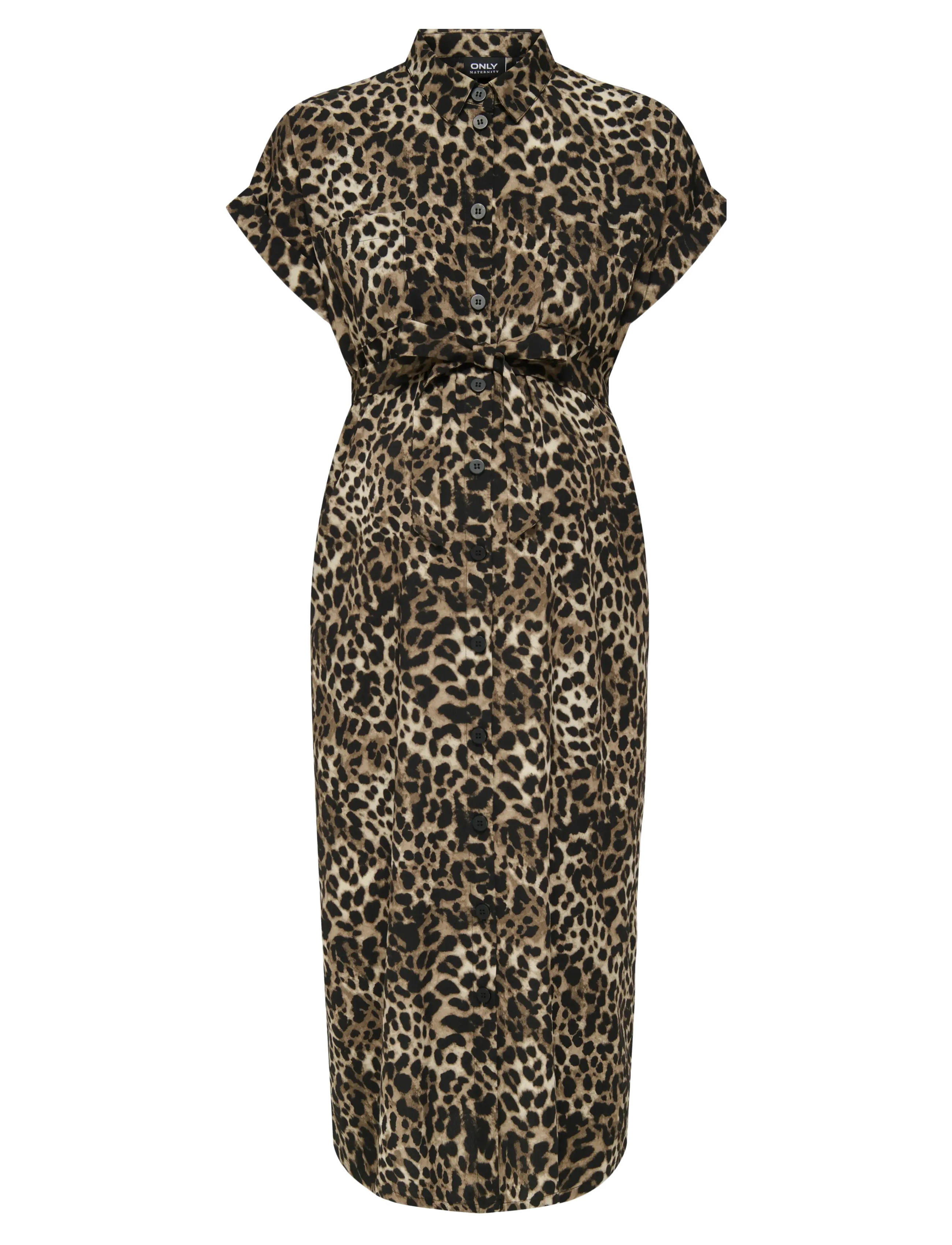 OLMHANNOVER LIFE S/S SHIRT DRESS NOOS - BLACK