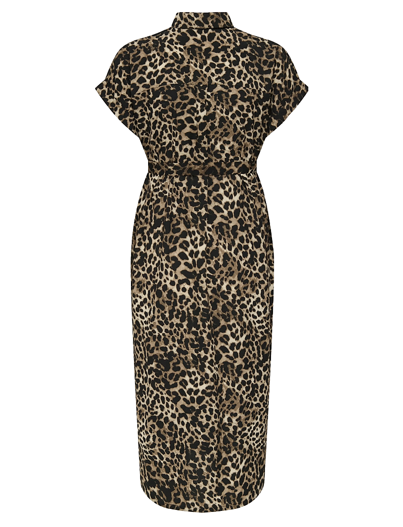 Only Maternity - OLMHANNOVER LIFE S/S SHIRT DRESS NOOS - suvekleidid - black - 2