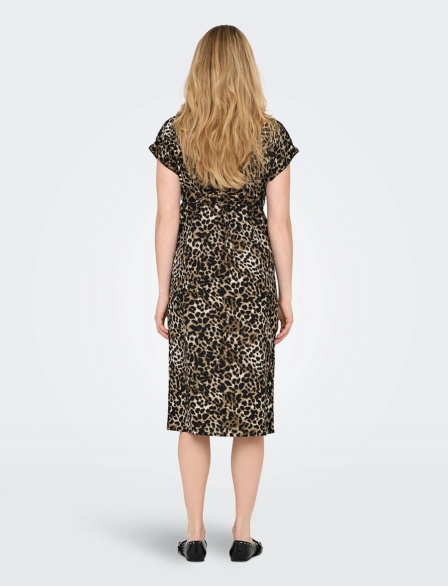 Only Maternity - OLMHANNOVER LIFE S/S SHIRT DRESS NOOS - sommerkleider - black - 3