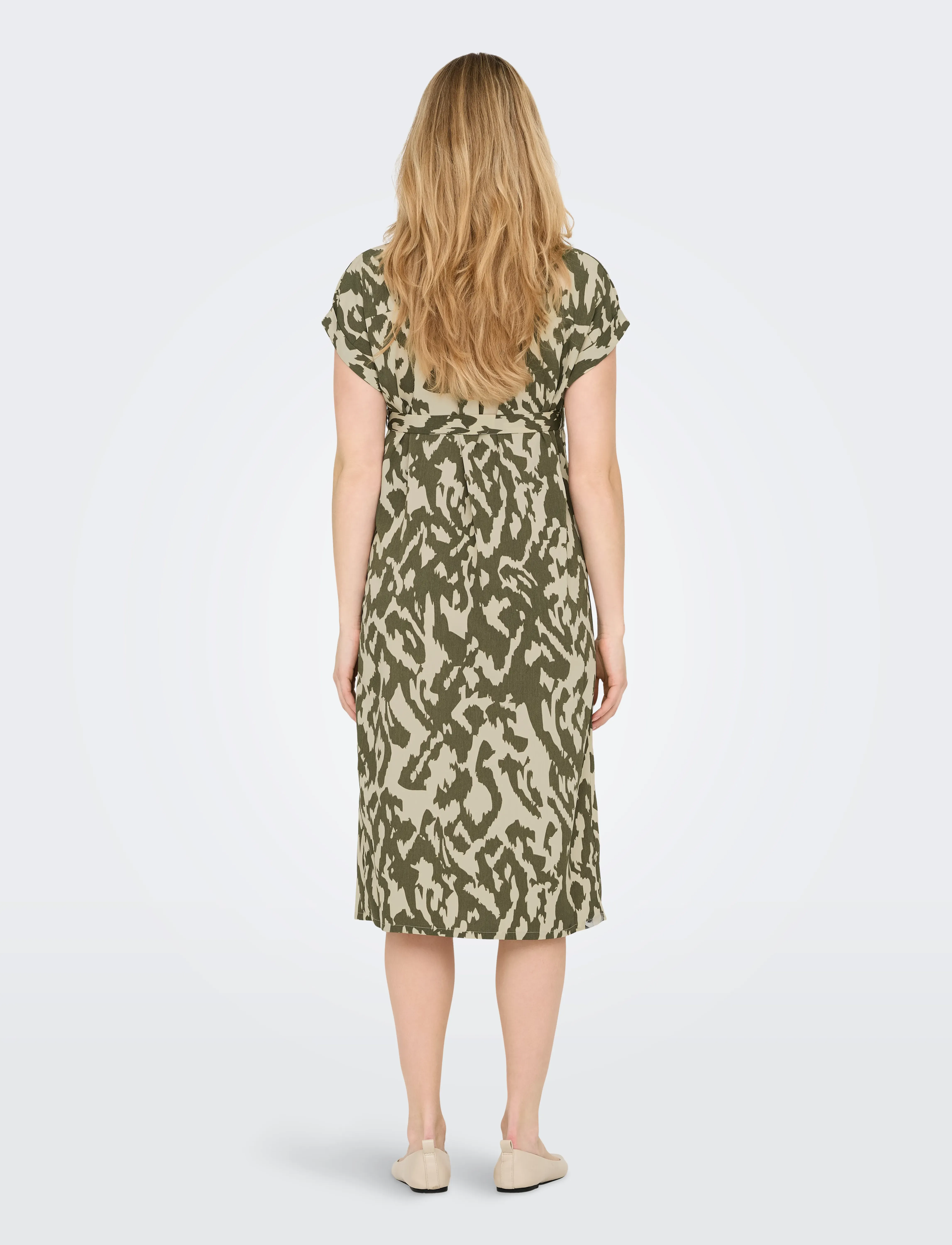 Only Maternity - OLMHANNOVER LIFE S/S SHIRT DRESS NOOS - robes d'été - tarmac - 3